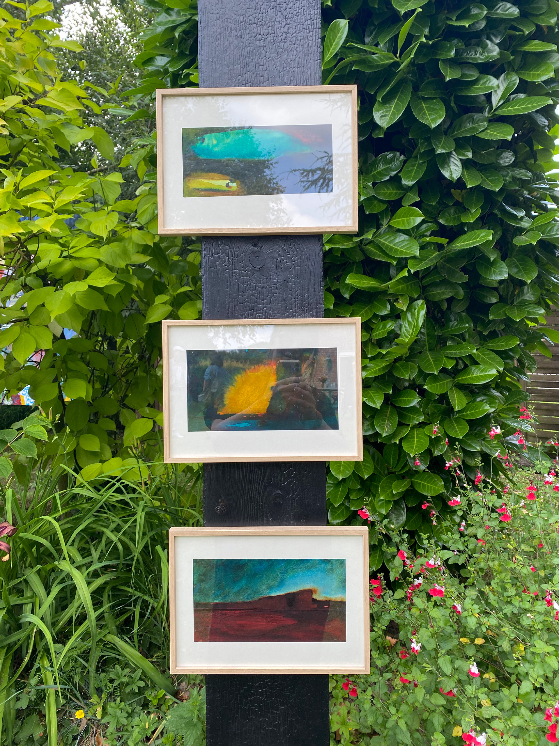 Exposition dans un jardin - Juin 2025