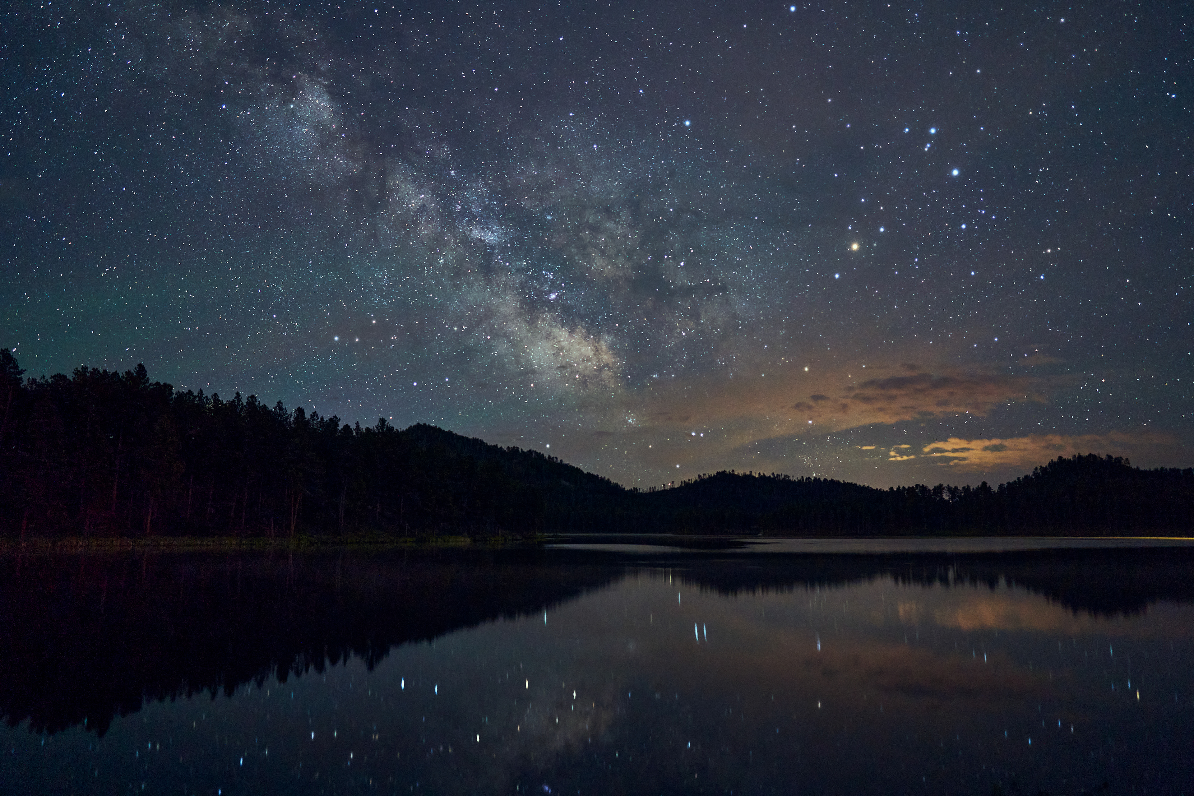 Milky Way Over Stockade
