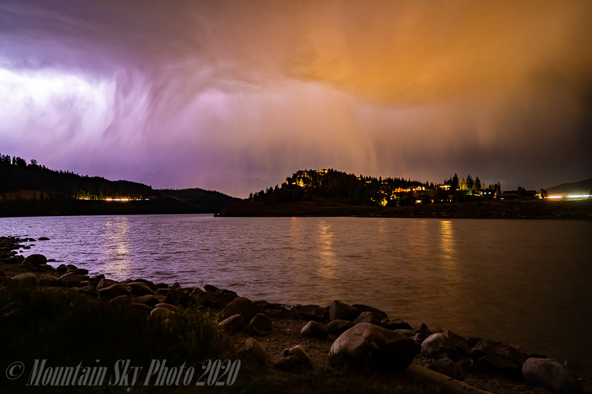 Colorful Storm Over Dillon