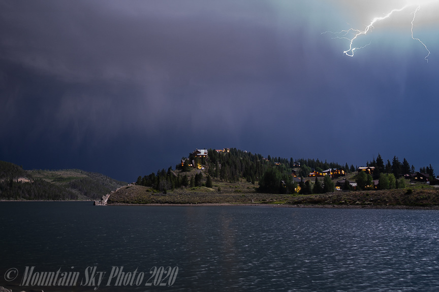 First Time Capturing Lightning