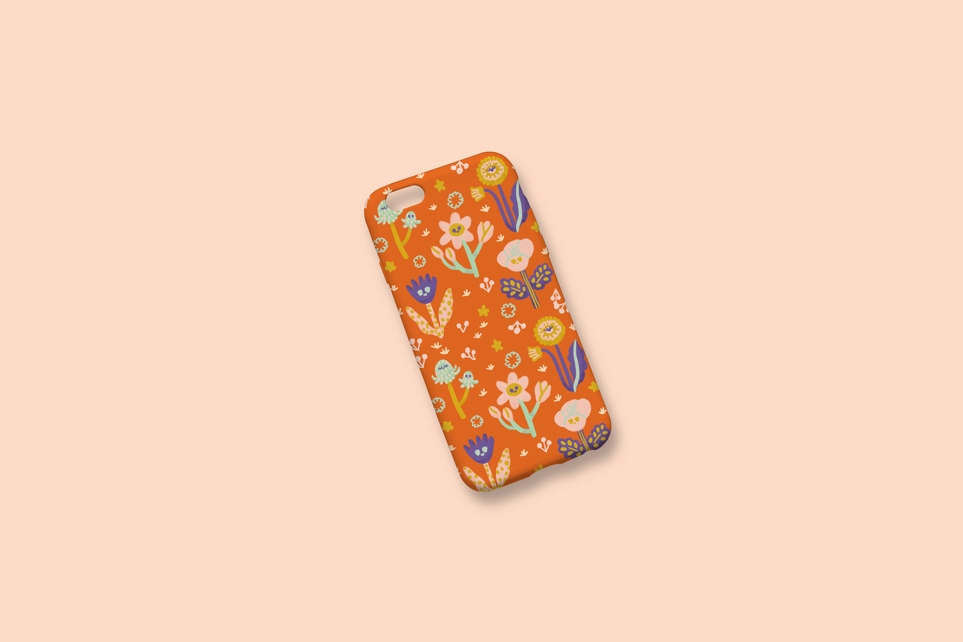 Flowers on Iphone 6 Case