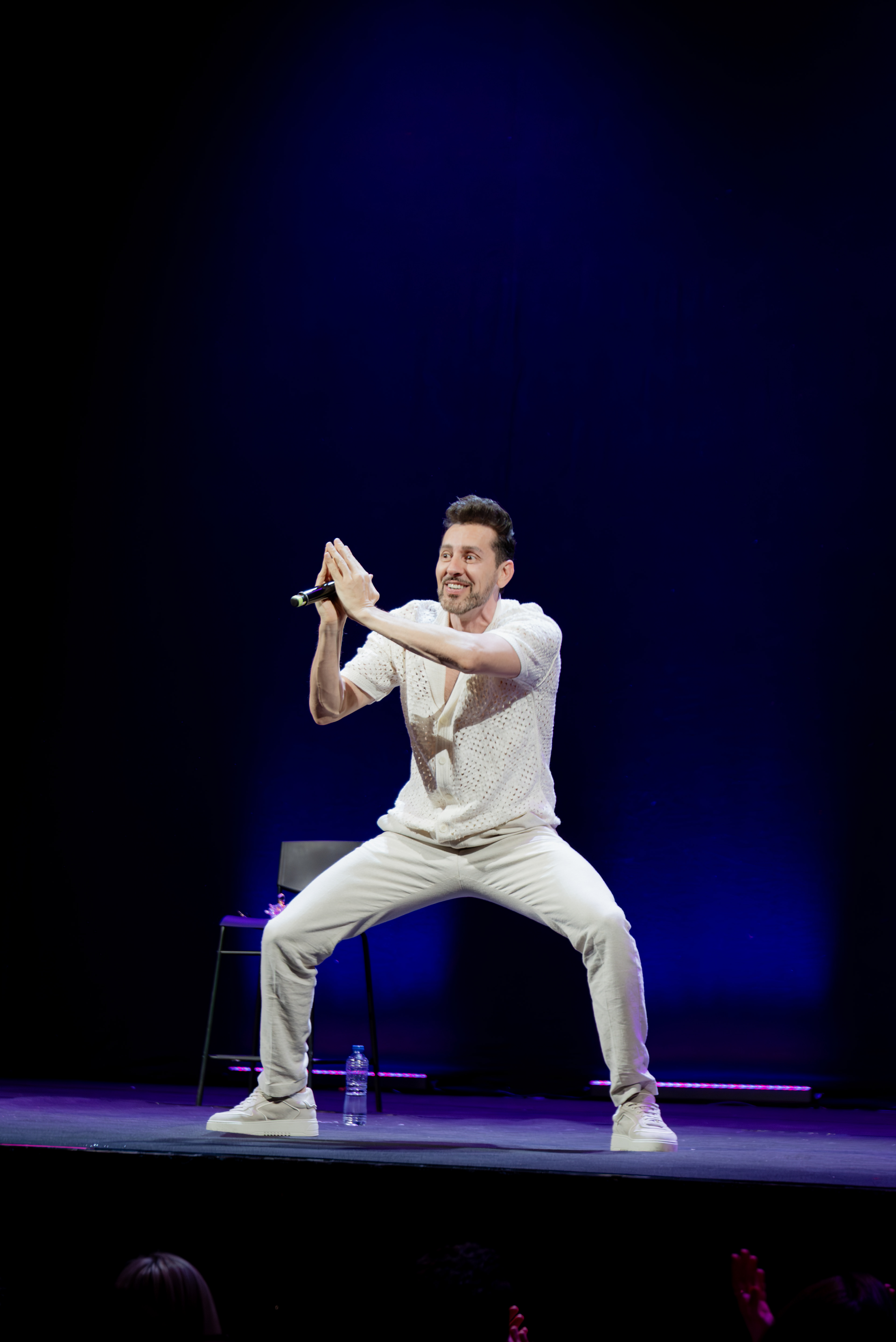 Comediante Max Amini en el Teatro Capitol de Madrid - Fotografía de artes escénicas por Tornasol Estudio