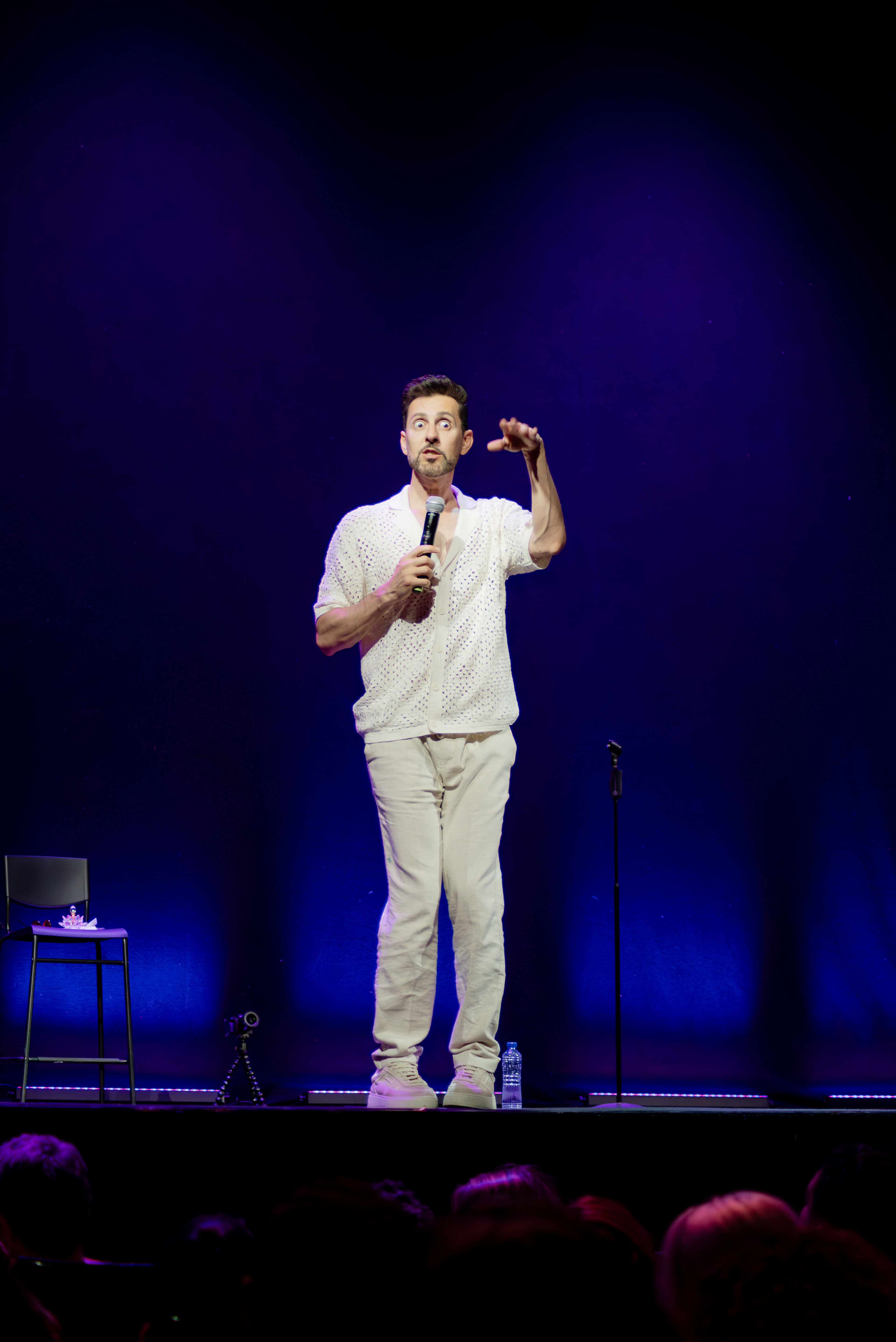 Comediante Max Amini en el Teatro Capitol de Madrid - Fotografía de artes escénicas por Tornasol Estudio