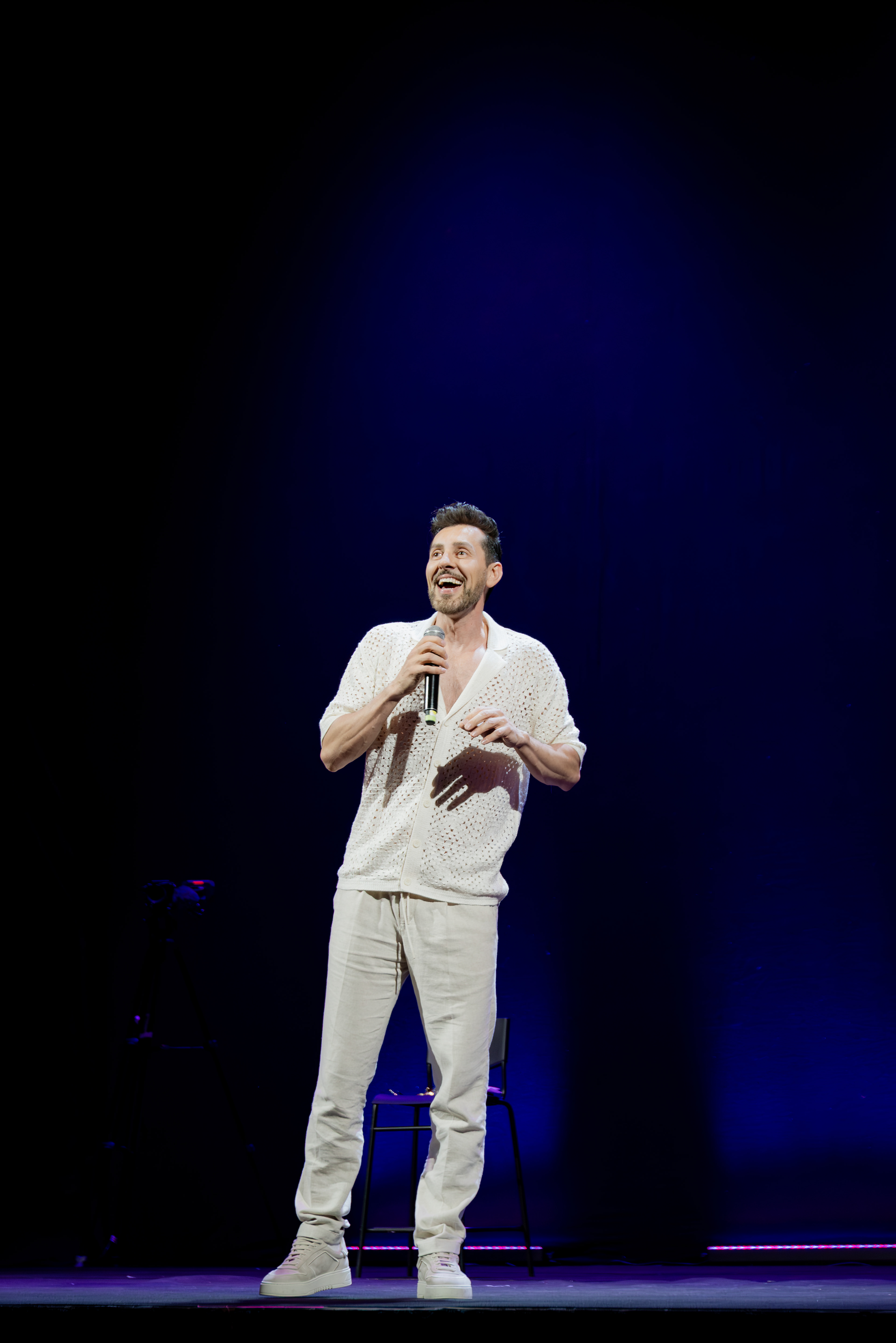 Comediante Max Amini en el Teatro Capitol de Madrid - Fotografía de artes escénicas por Tornasol Estudio