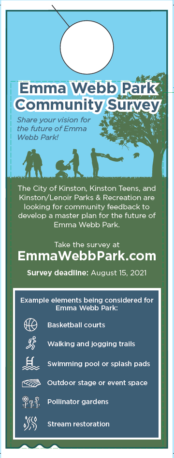 Emma Web Park Door hanger