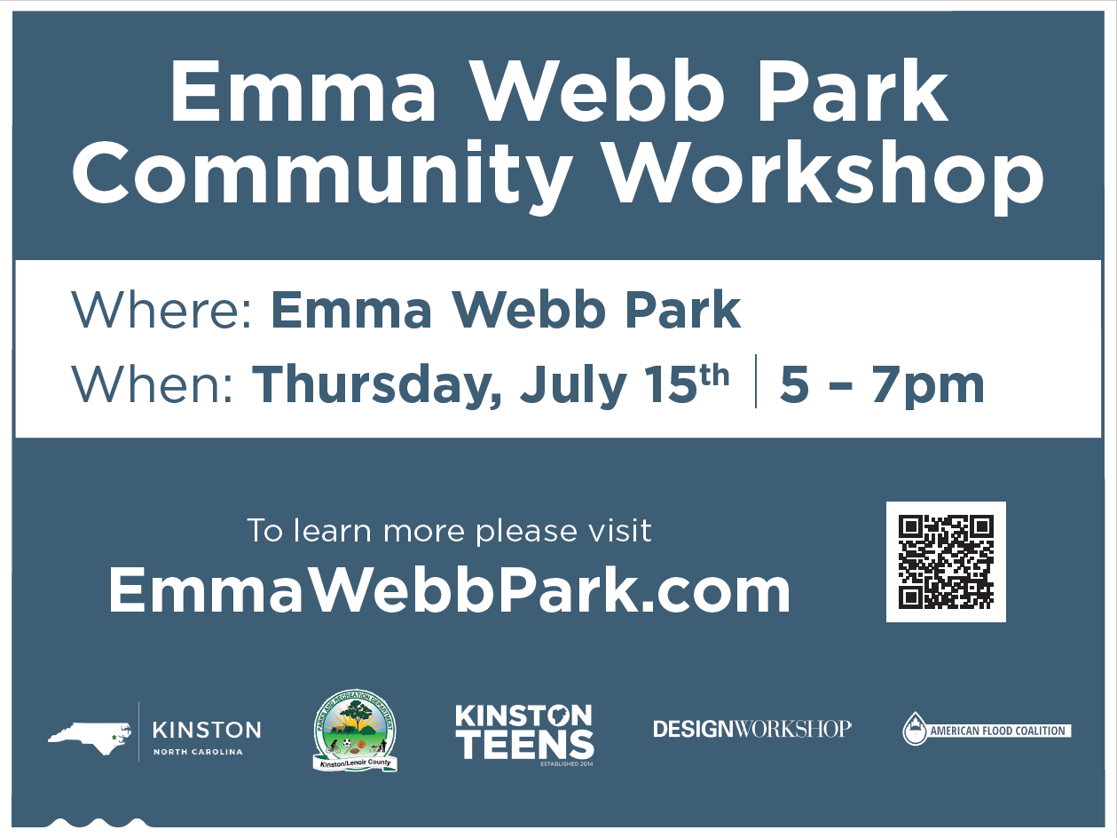 Emma Web Park yard sign - 2021