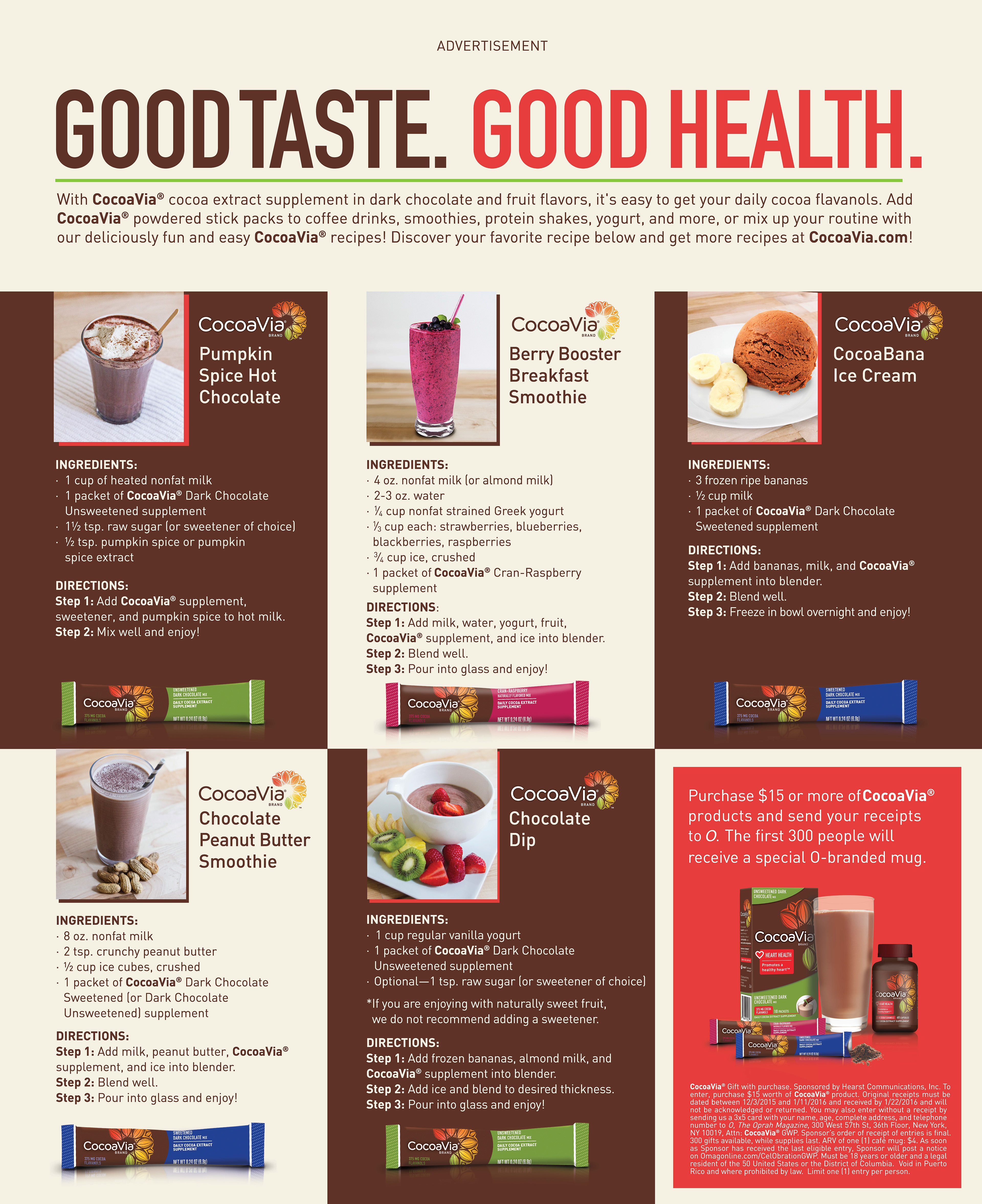 Recipe Advertorial