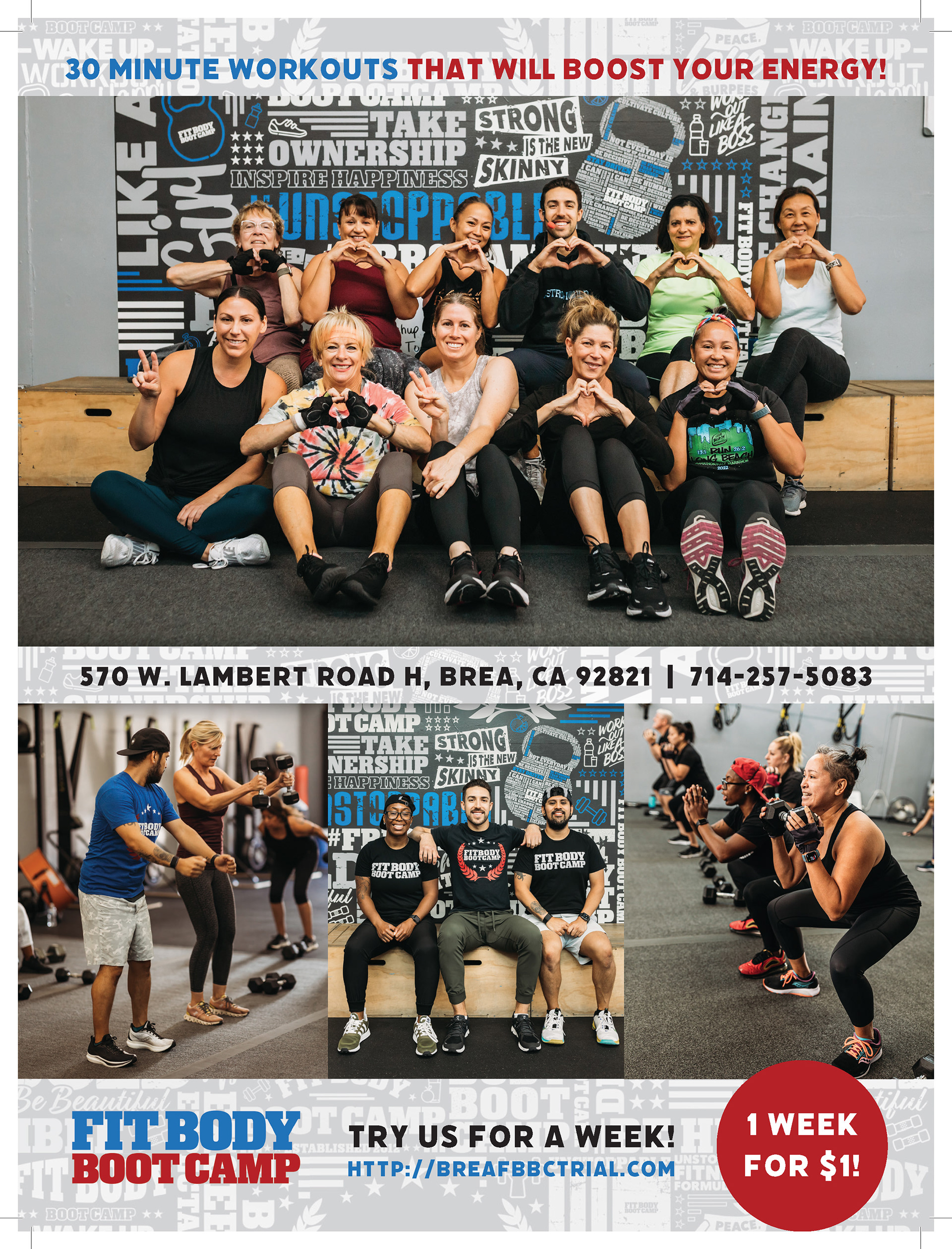 Brea Fitbody Bootcamp Ad