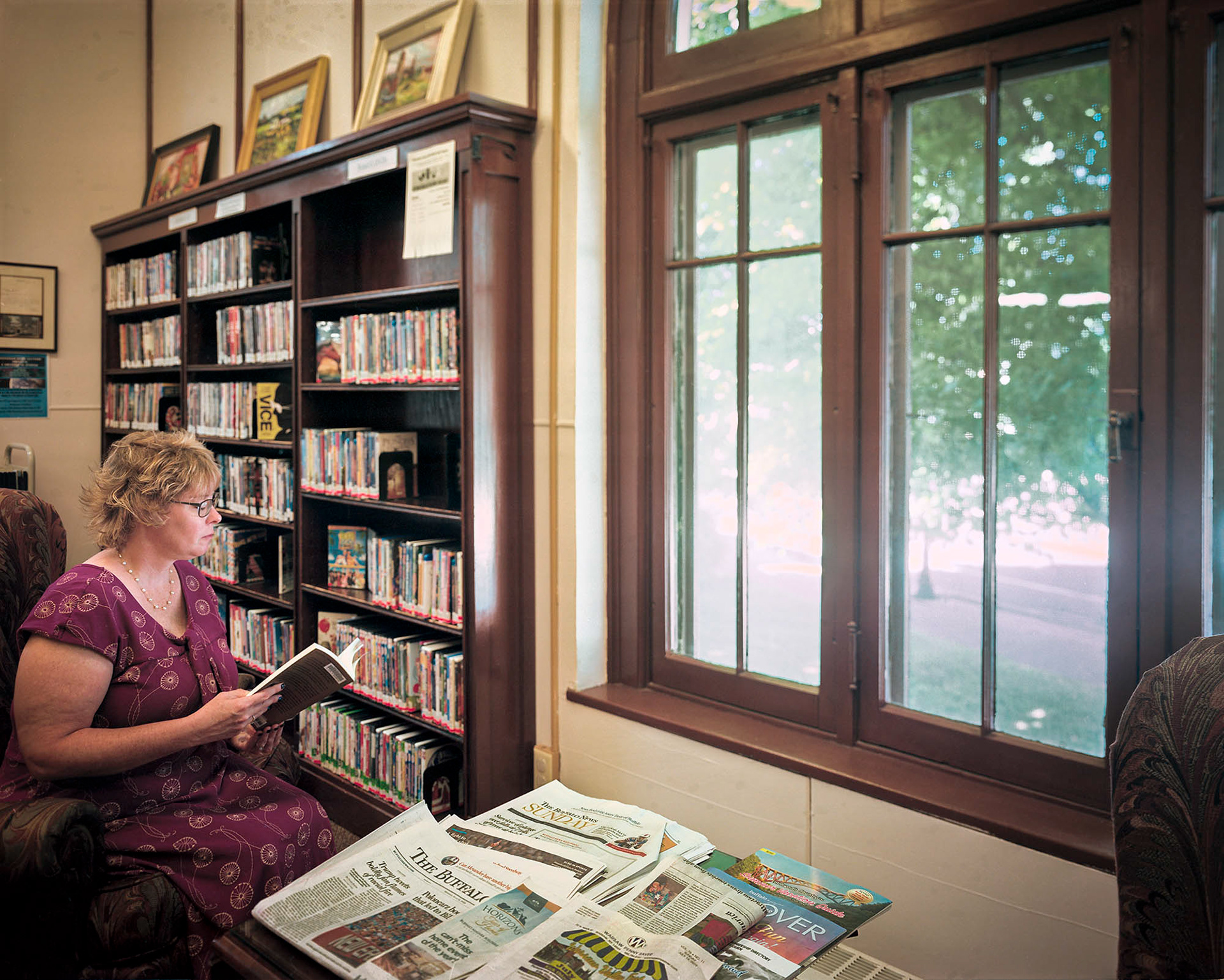 "All But My Life" Warsaw NY pop 5,064