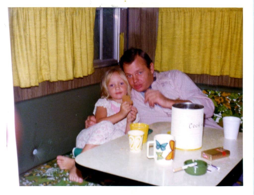 me & dad in the RV