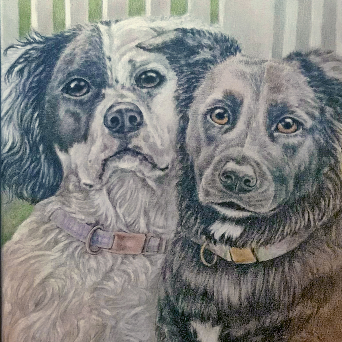 Pencil on Pastelmat