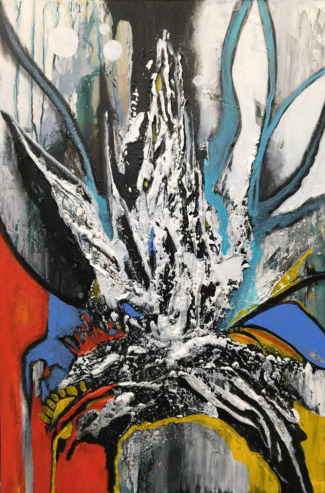 The In - 36"x24" - Mixed media on canvas.jpg