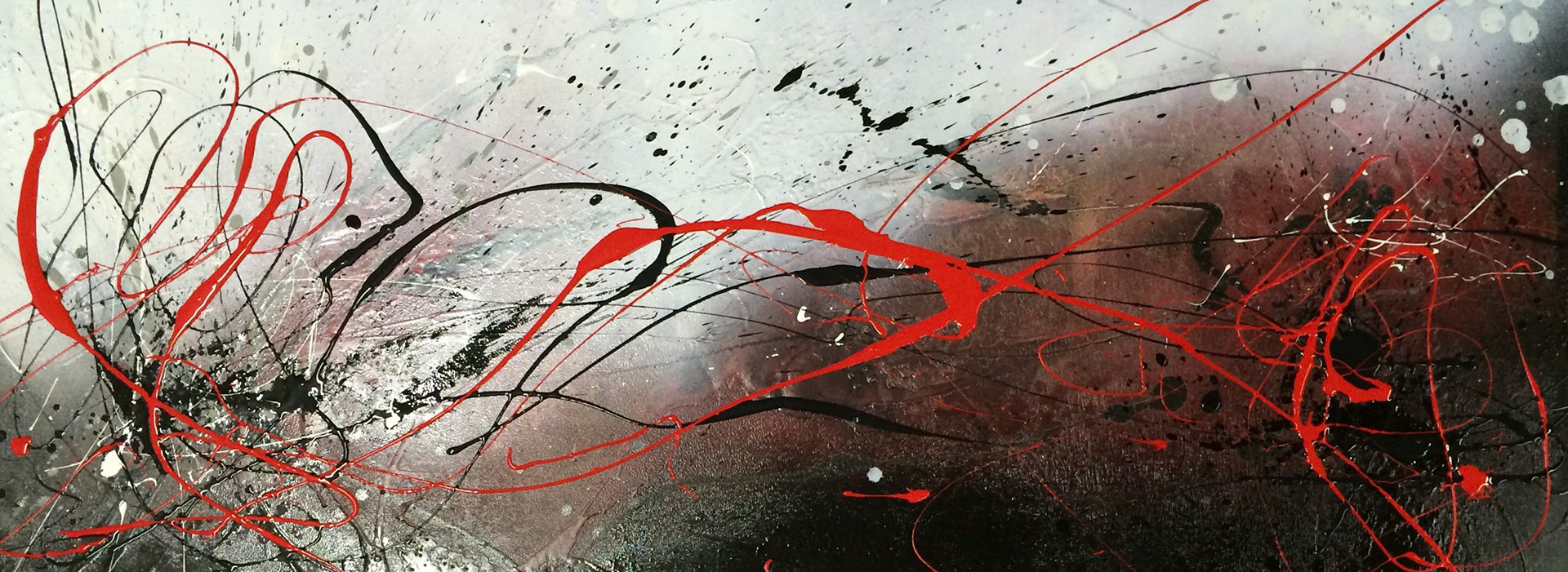 But it Takes so Long - 24"x60" - Mixed media on canvas