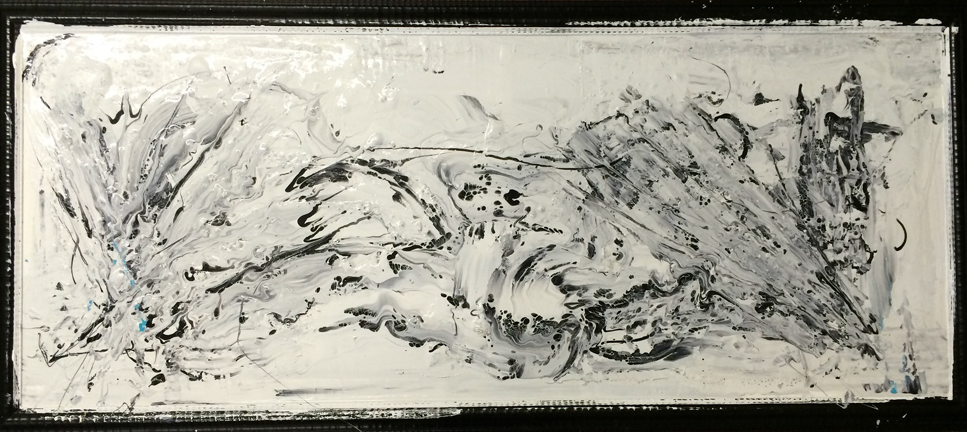 Whatever Makes You Happy - 36"x72" - Mixed media on canvas