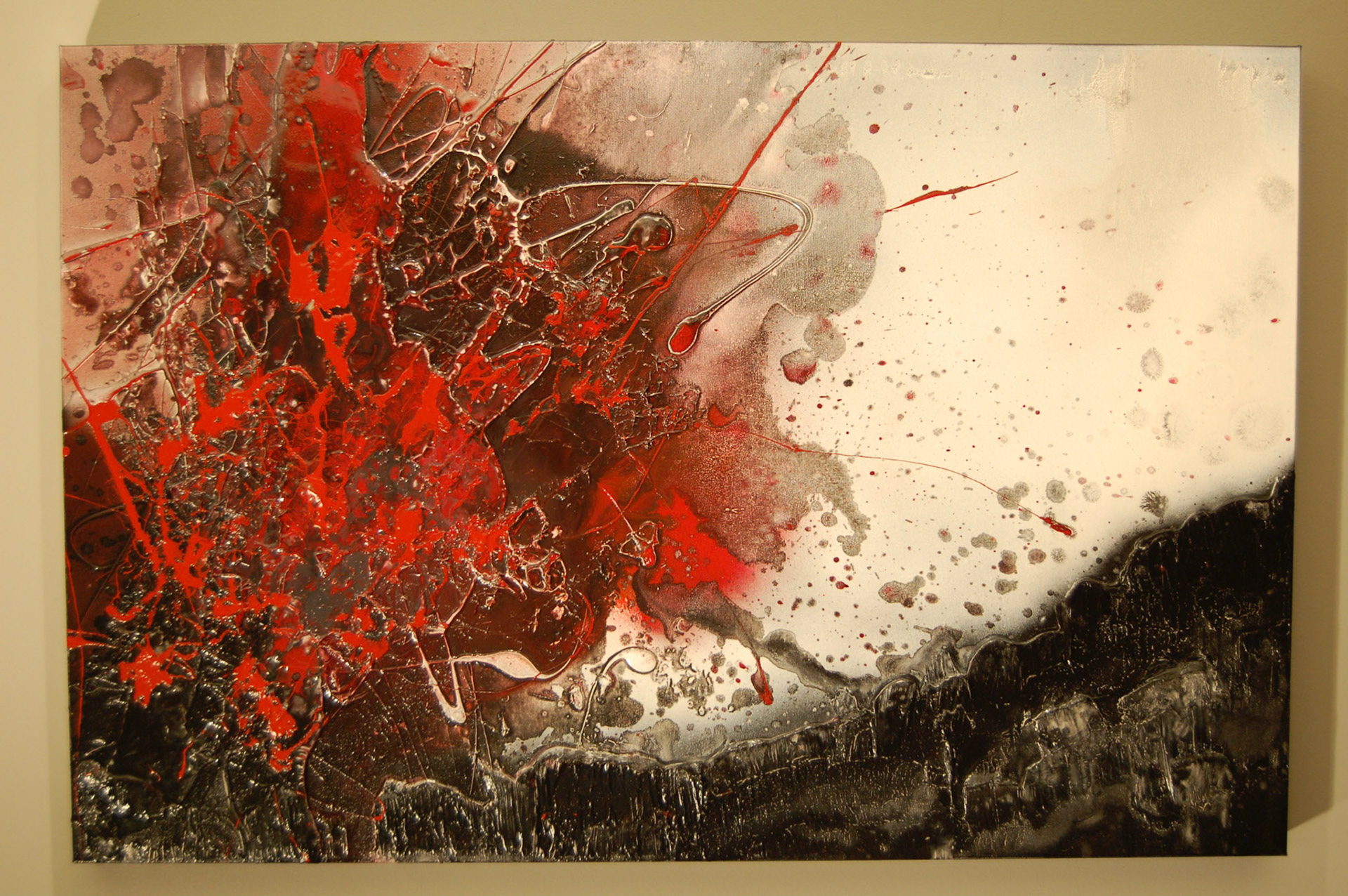La Fortuna - 24”x36” - Mixed media on canvas
