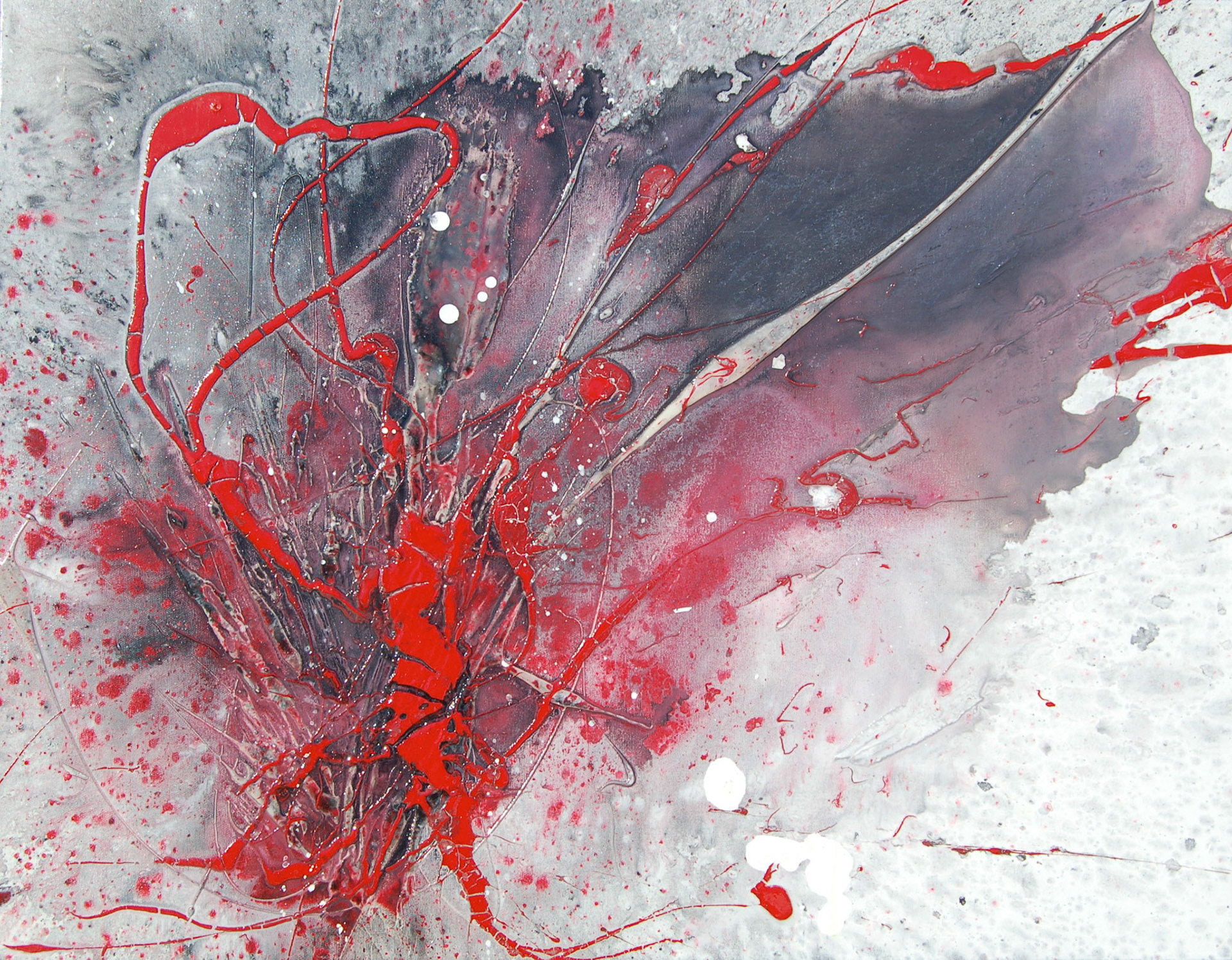 Exilio - 20"x24" - Mixed Media on canvas
