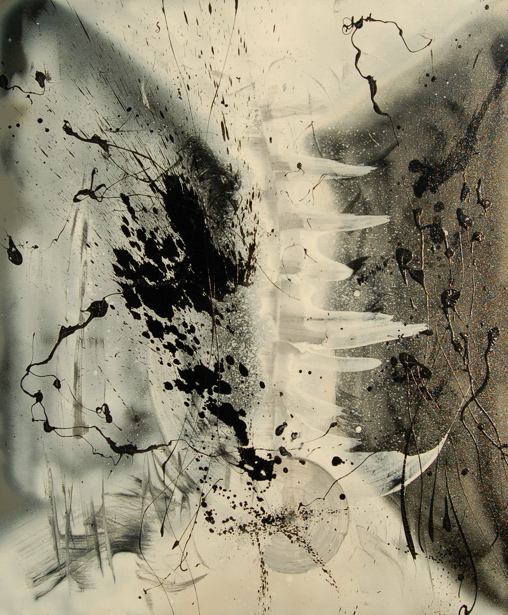 Initiation - 48"x40" - Mixed Media on canvas