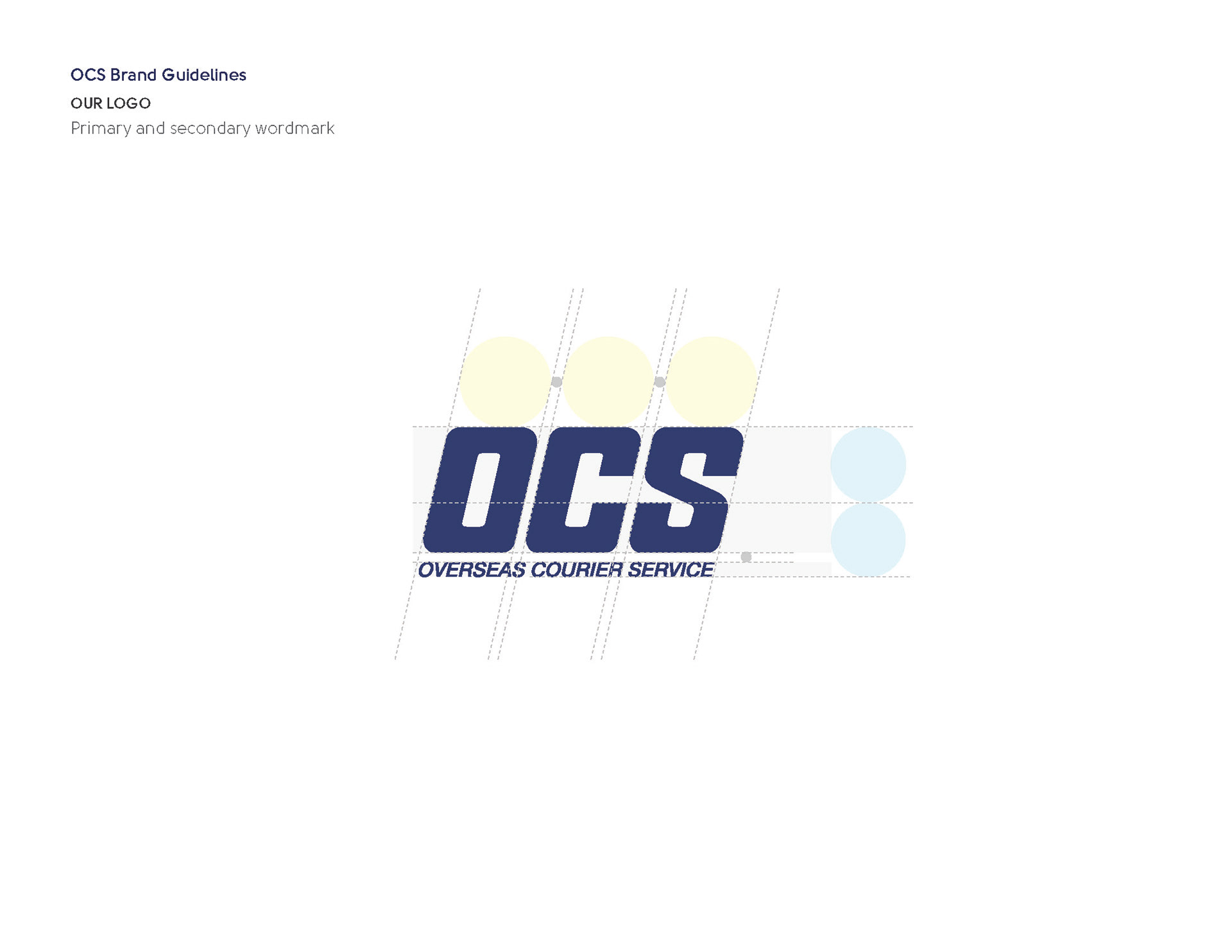 OCS Logo Guide Adjustment 
