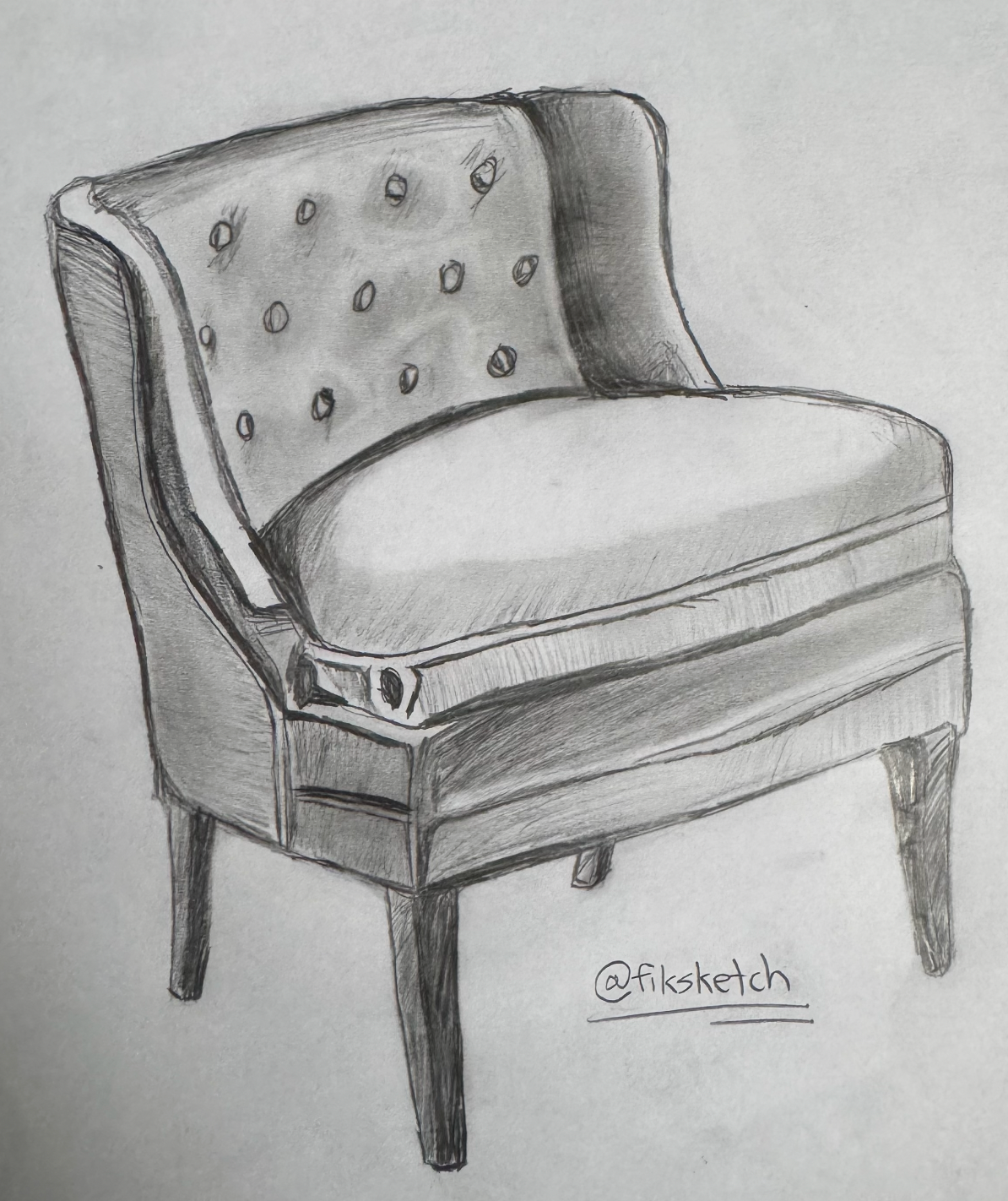 A quiet little realism practice, one cushion at a time.