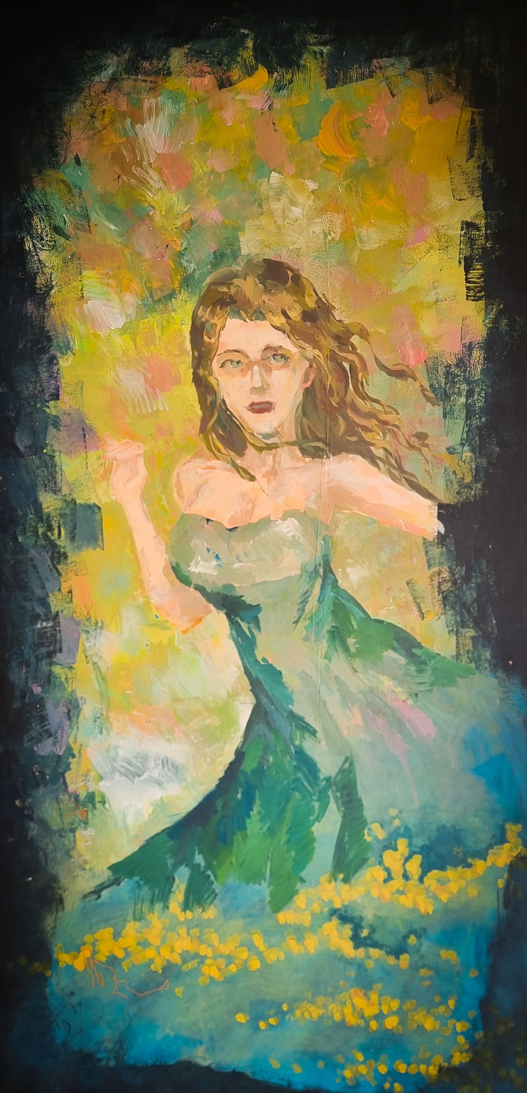 Black Tortoise - A magical woman who represents the beauty and mystery of nature, connecting the wild and the spiritual world.