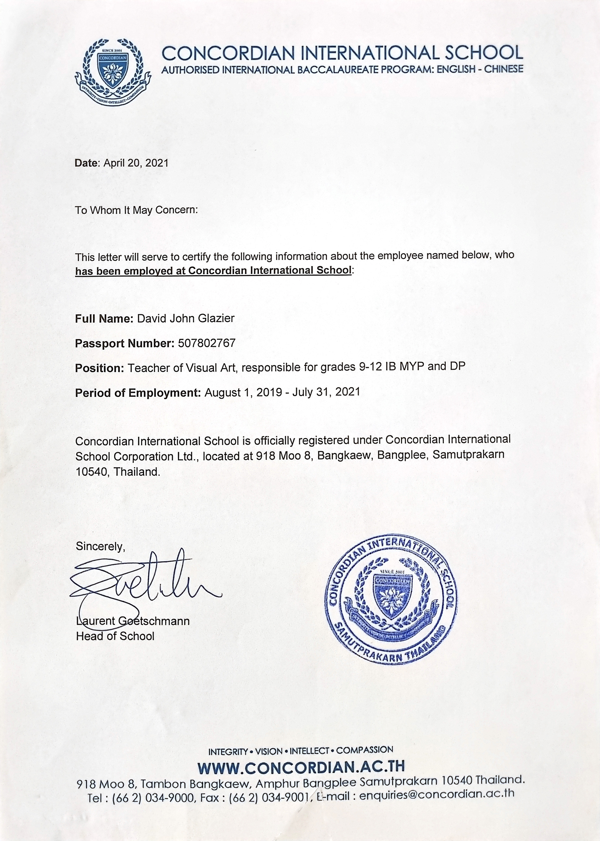 Concordian International school