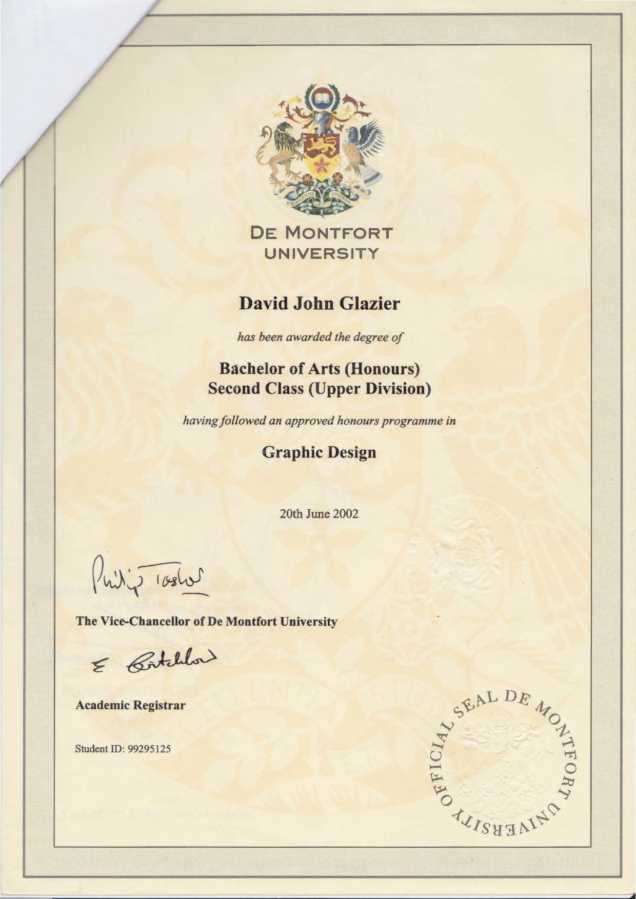 BA Hons Graphic Design