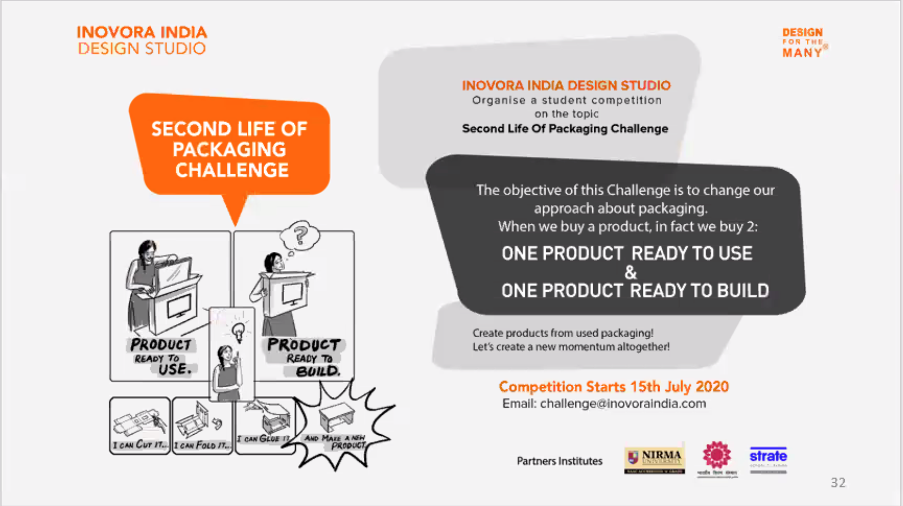 Inovora Design Challenge 2020 Criteria