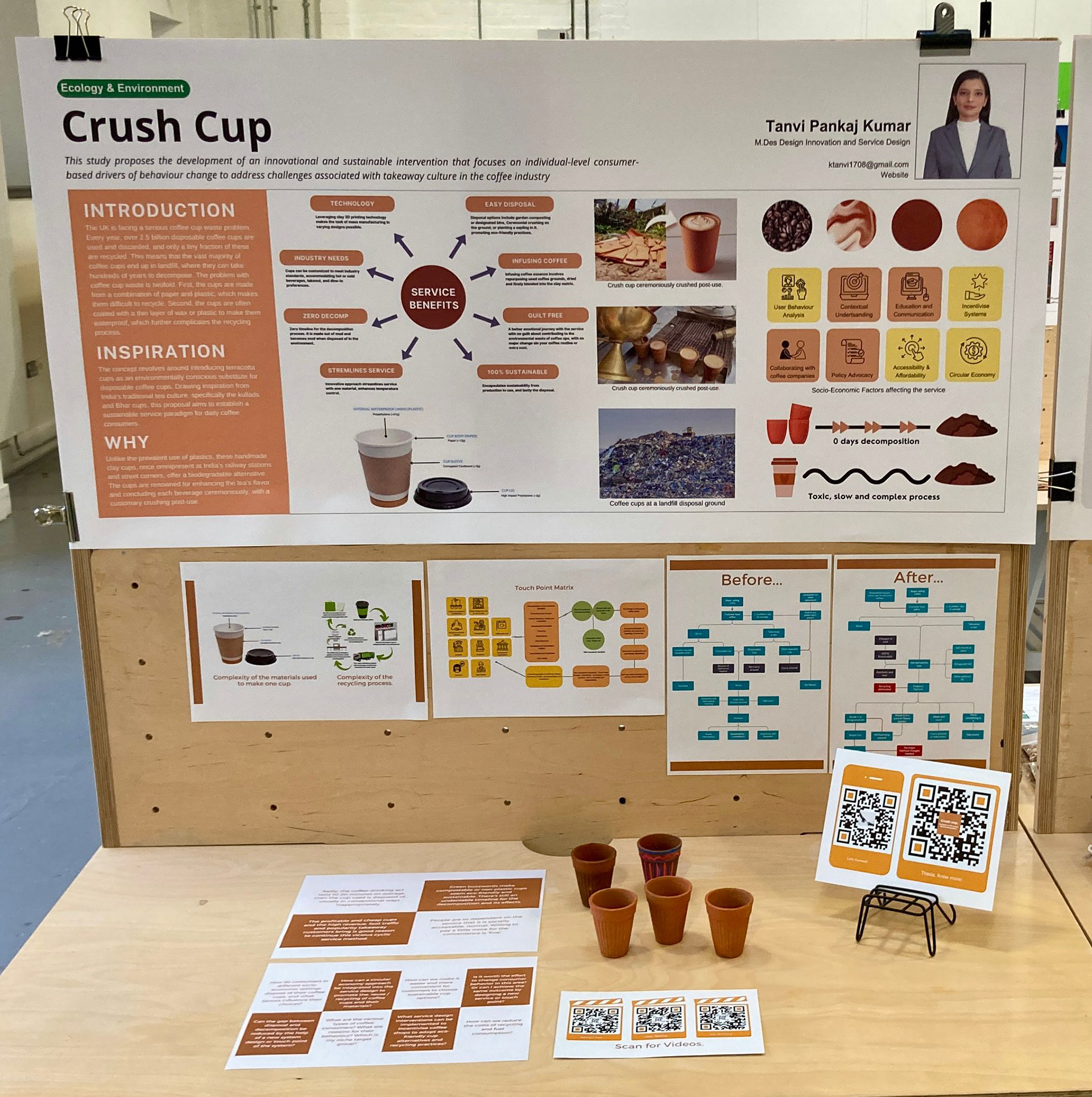Nexus Degree Show 2023 Display.