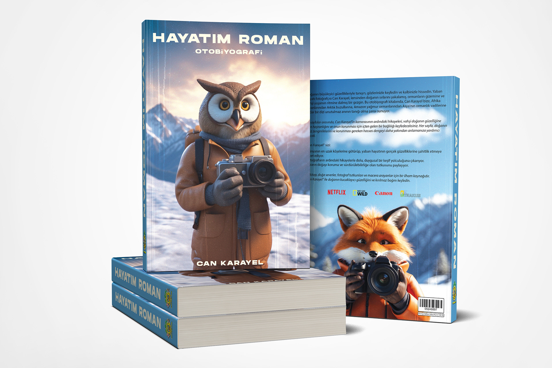 autobıography Book Cover / Course project