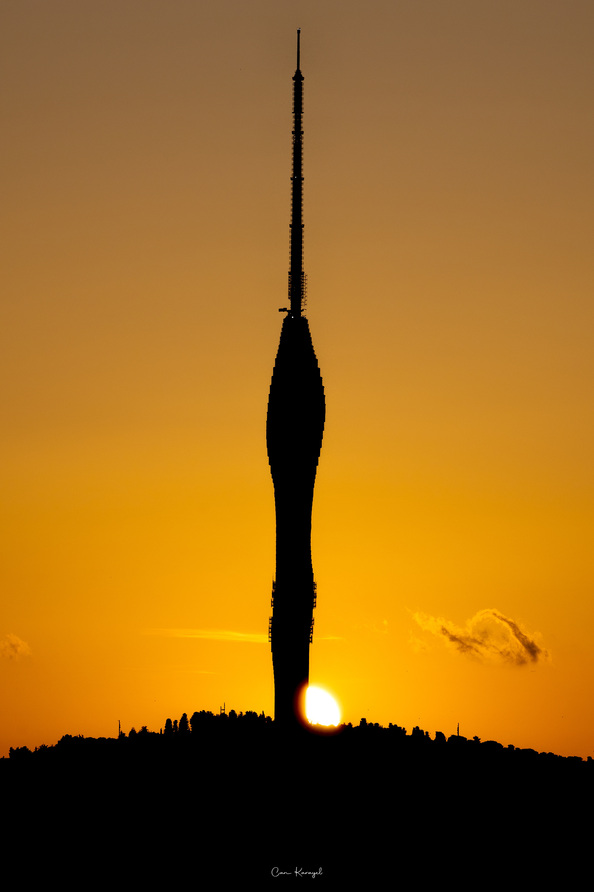 Camlıca Tower Sunset / ıstanbul