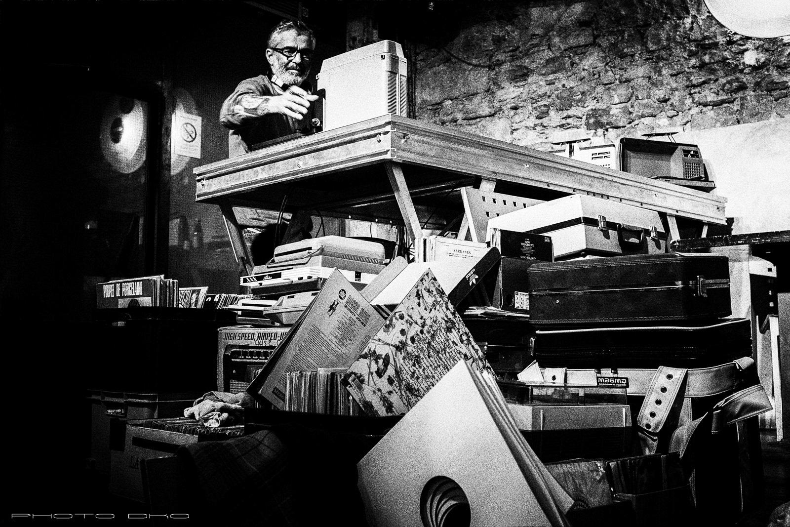 Marché  aux vinyls - Vinyl market