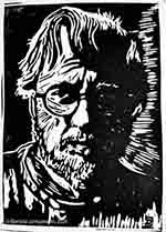 DARIUSZ JANCZEWSKI, Missoula Montana, author and linocut artist