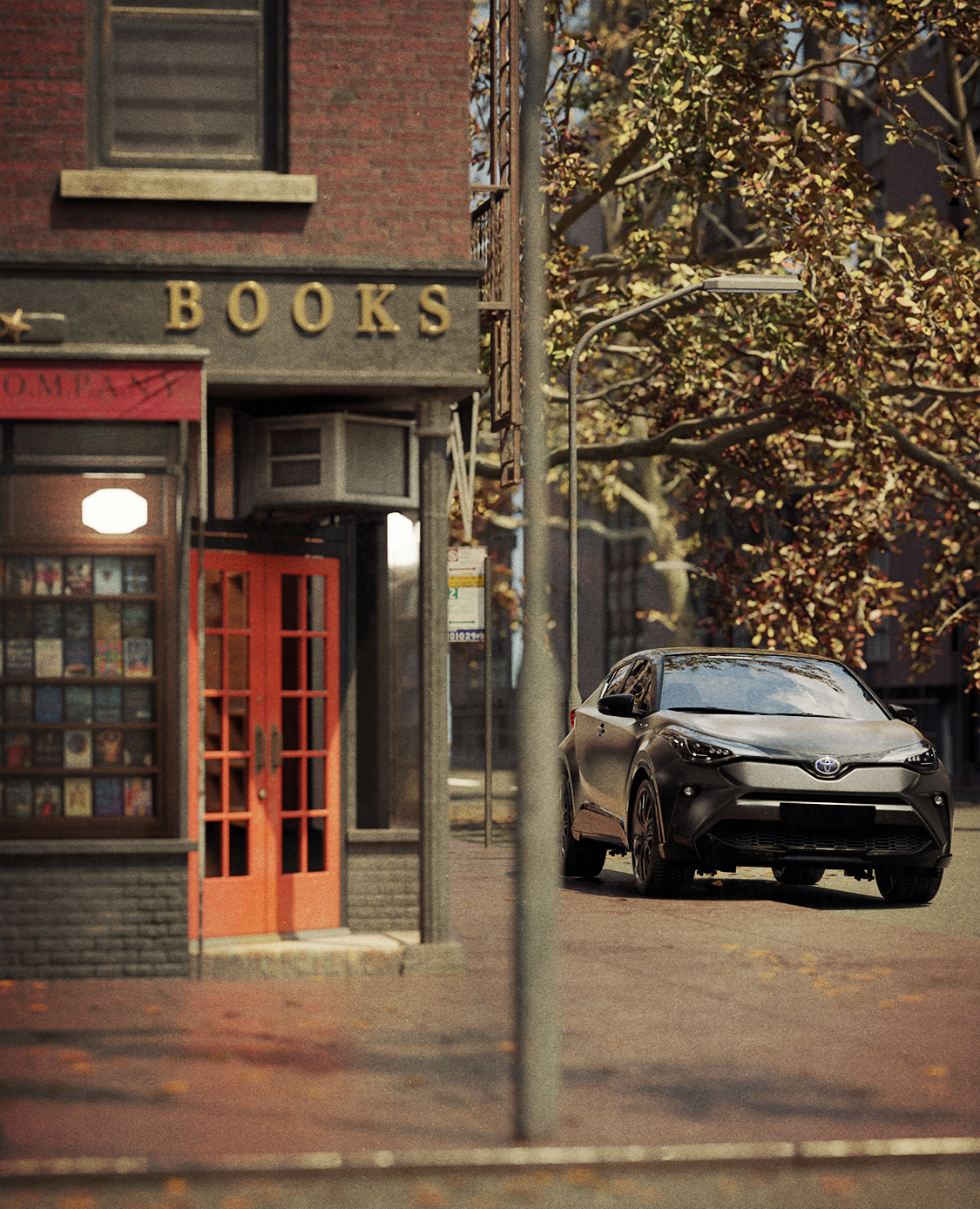 MISE EN SCENE TOYOTA C-HR