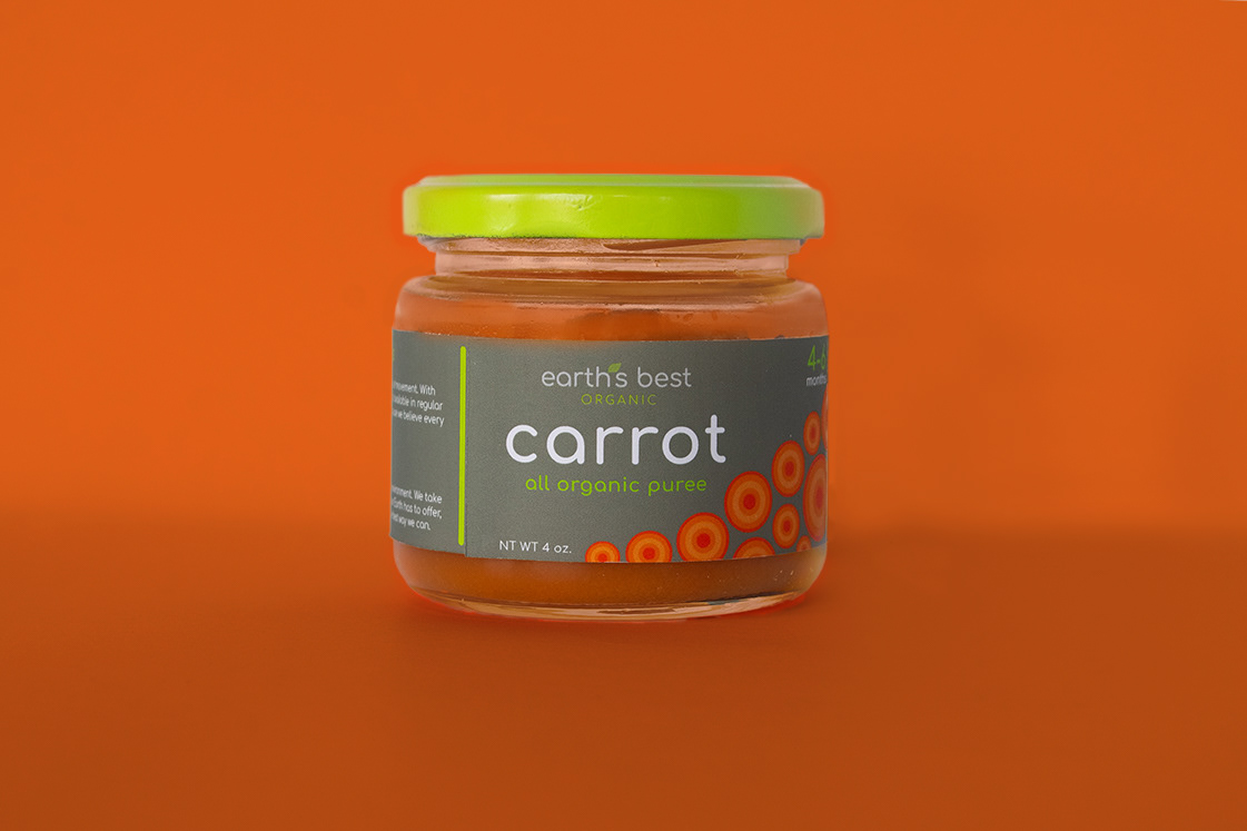 Baby Food Jar Front
