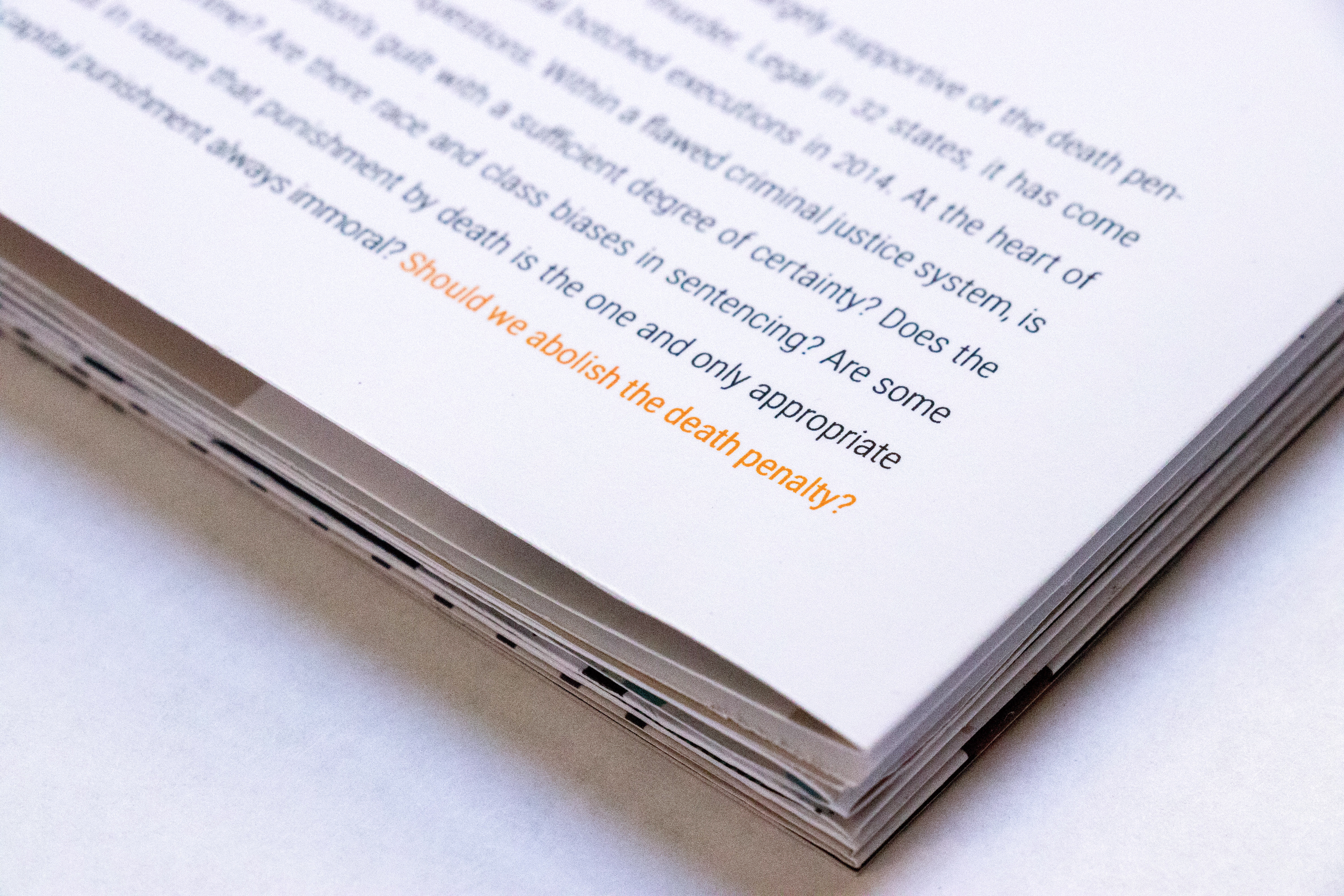 Close-up of First Spread