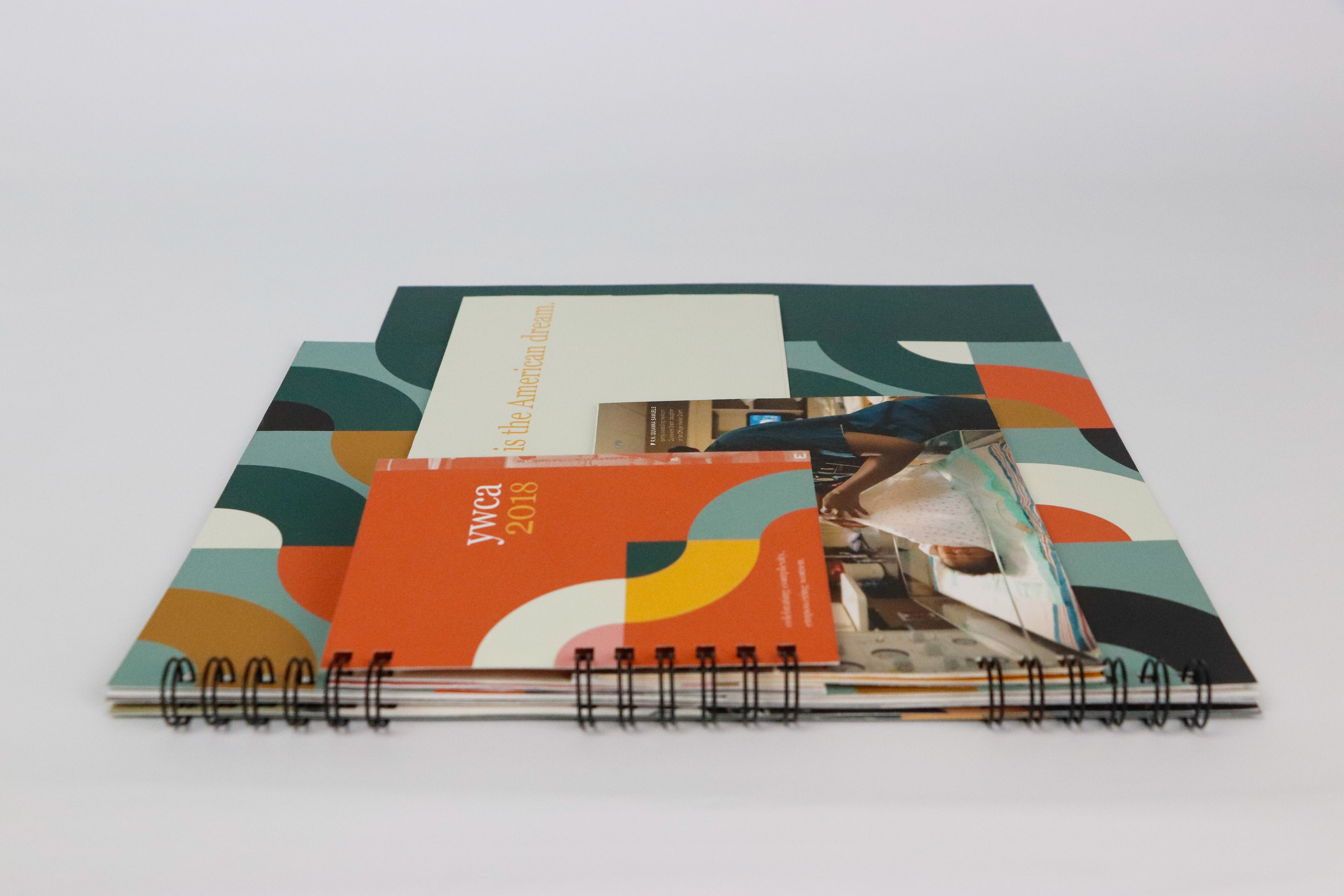 Left Spine View of Brochure