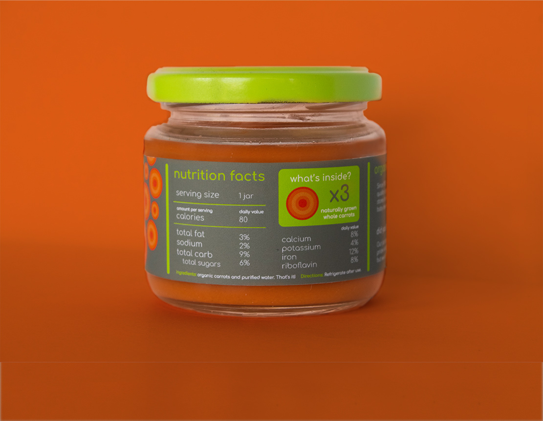 Baby Food Jar Back