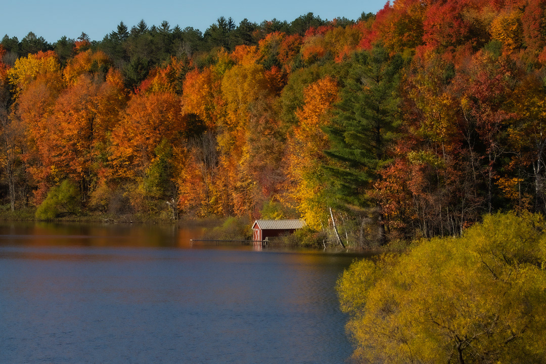 Coffield Lake Boathouse