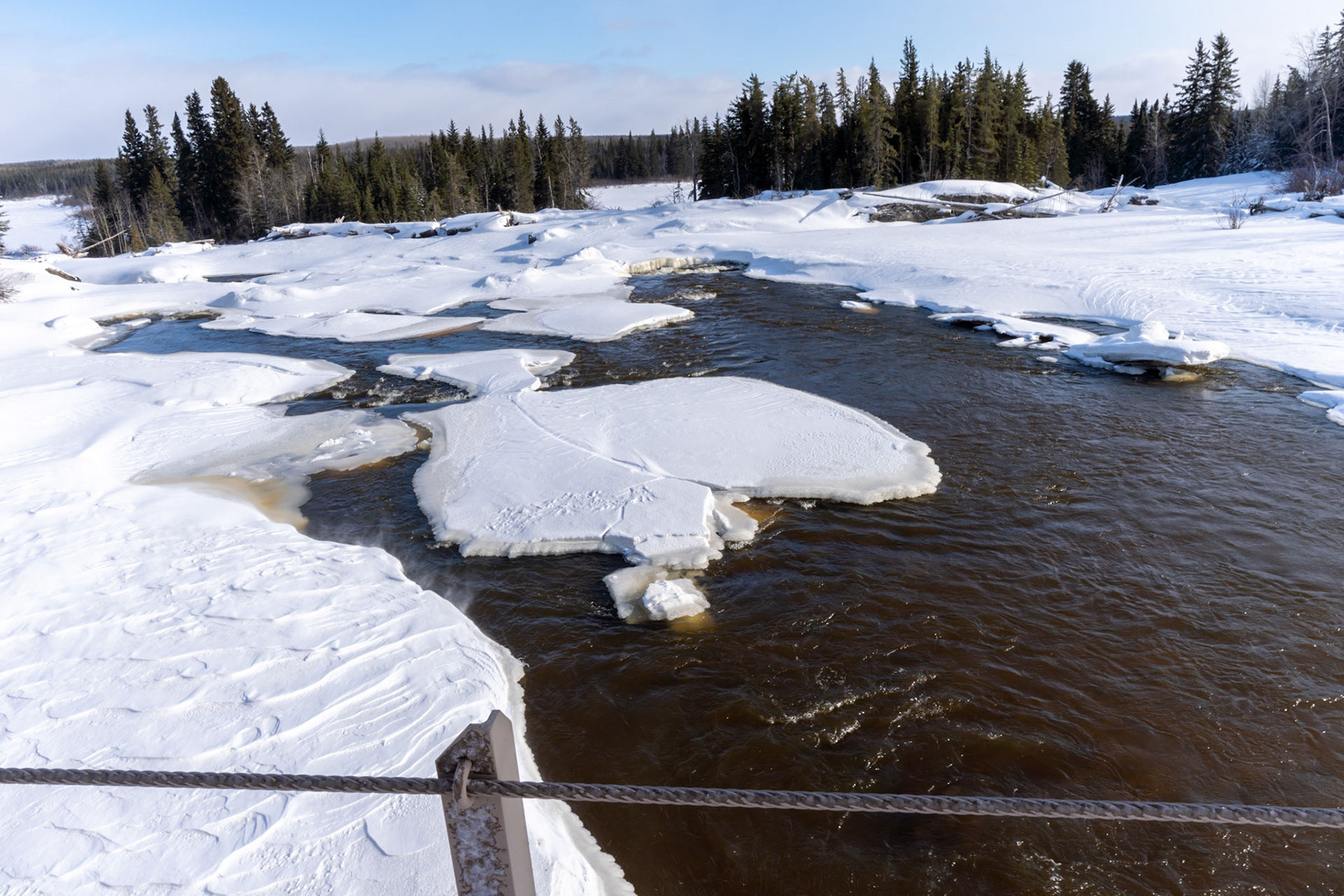 Ice Gives Way