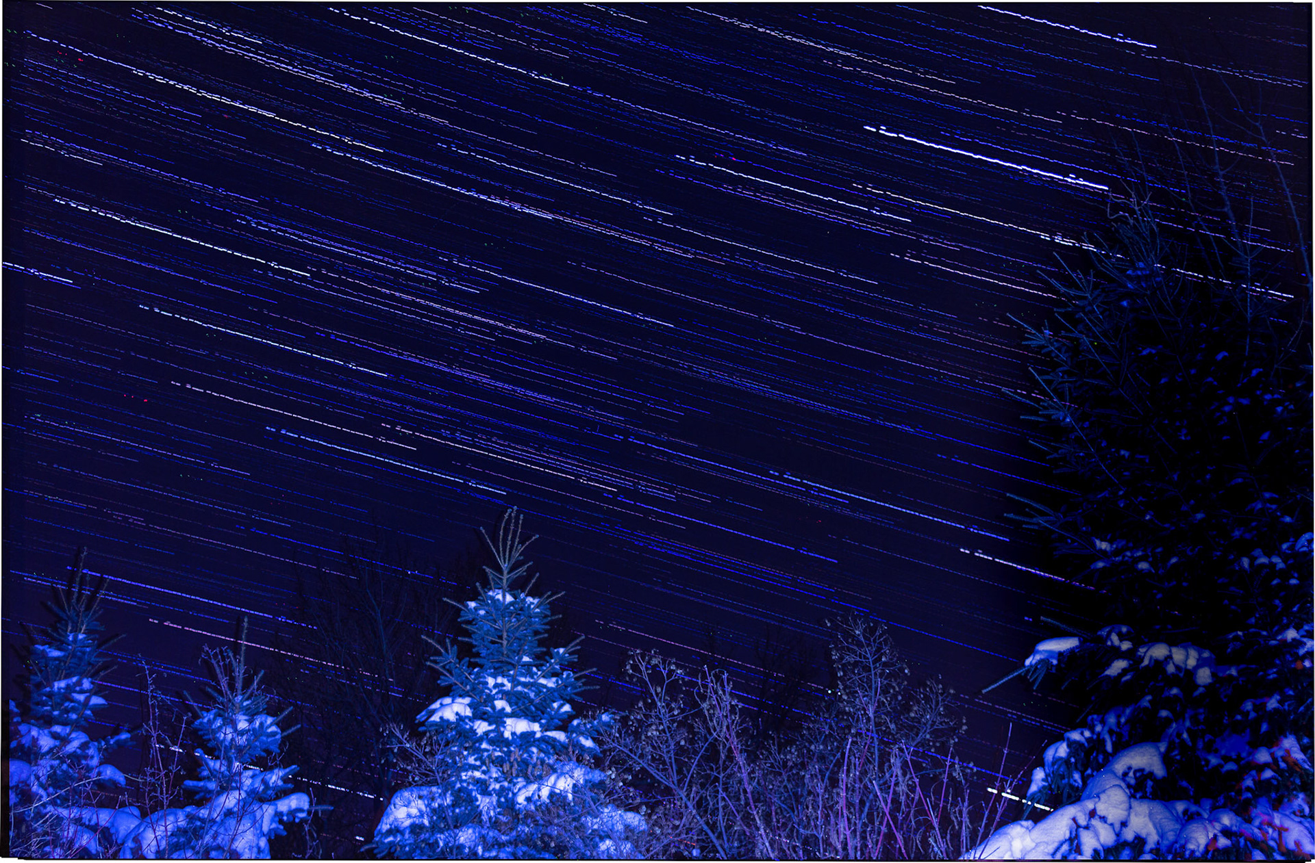 Painted Star Trails