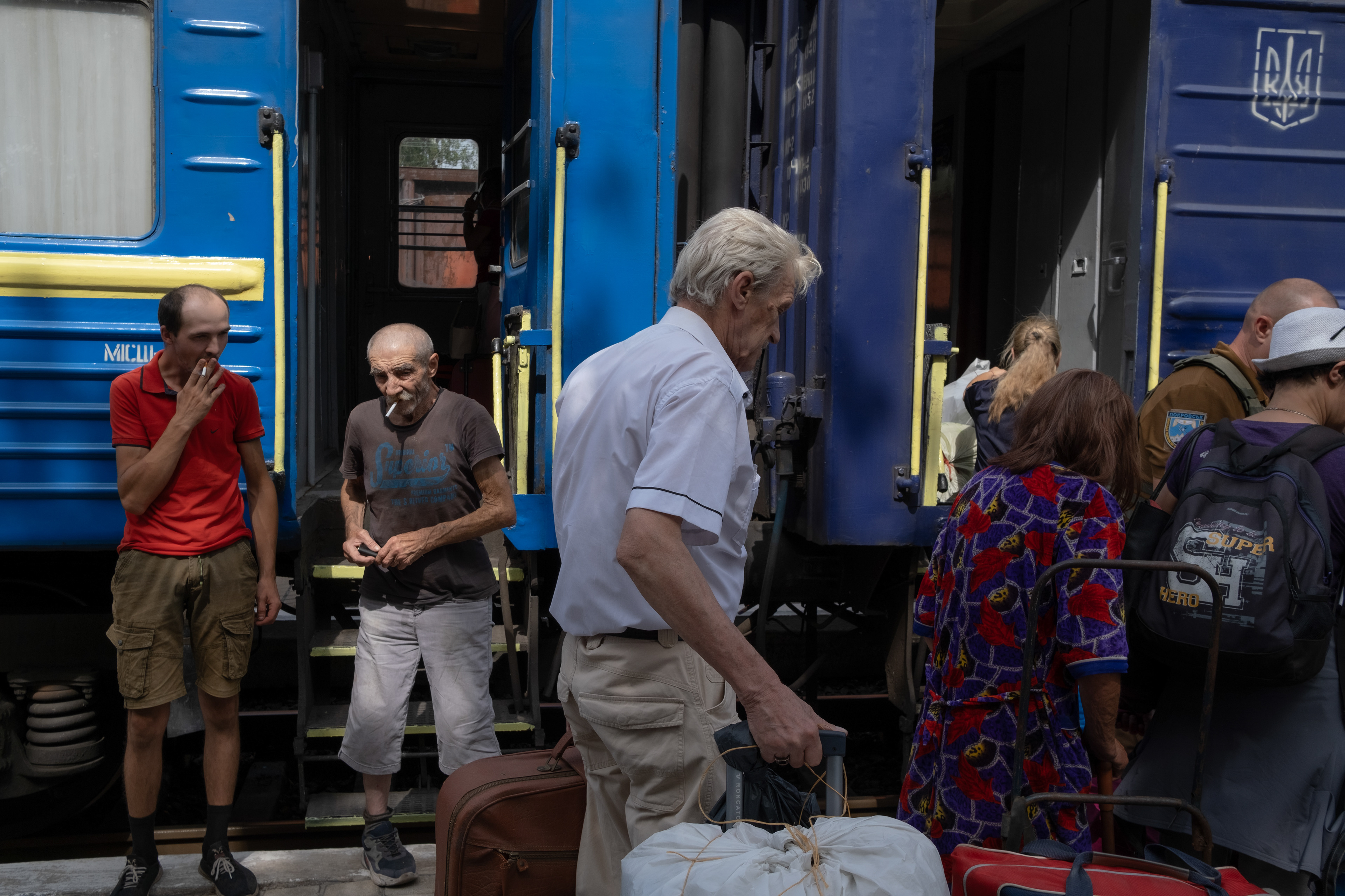 Evacuation at the train station