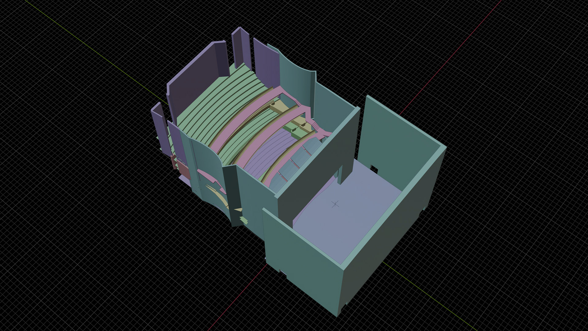 Hong Kong_New Territories East Cultural Centre Theatre 1