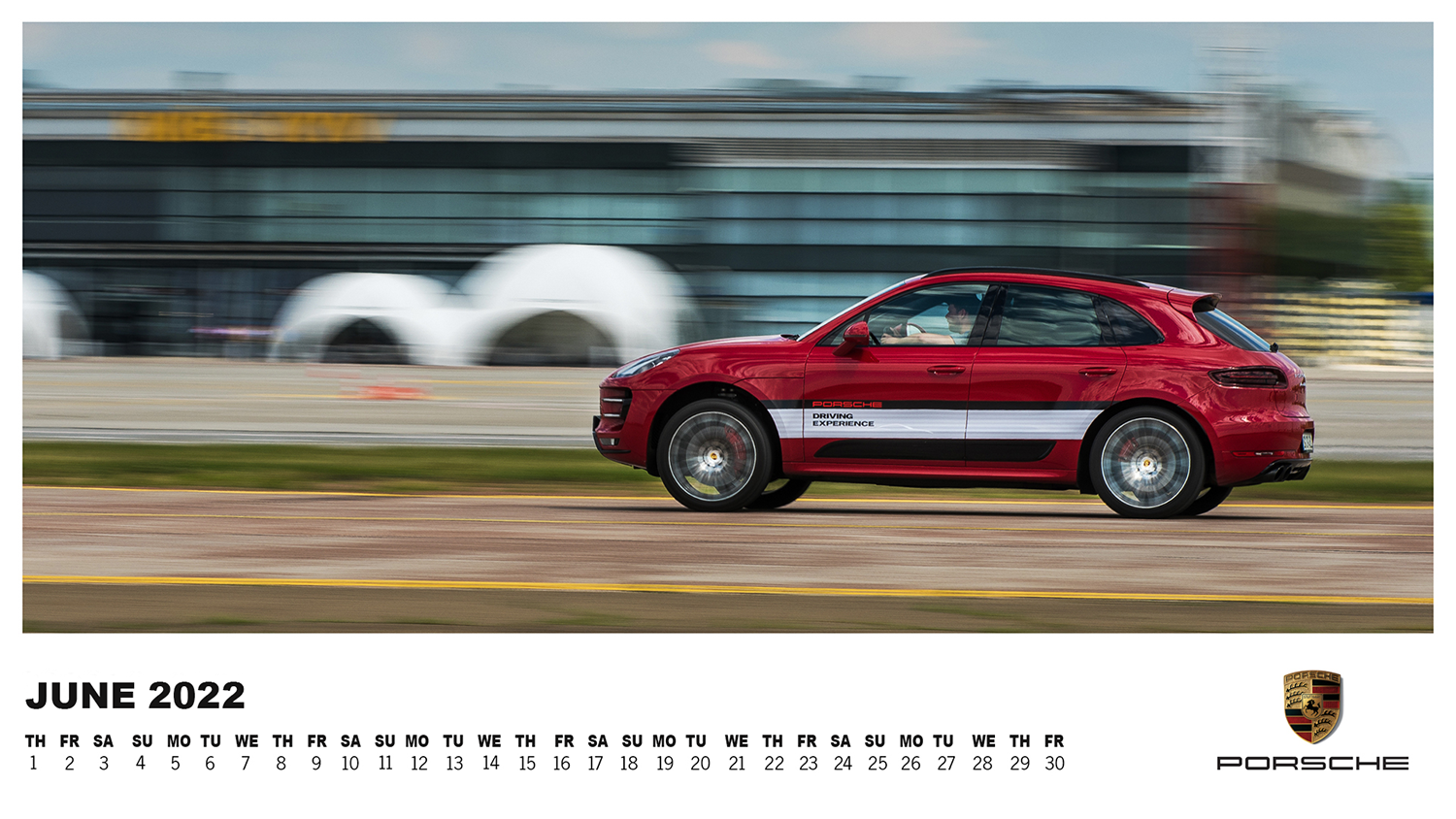 Porsche anniversary calendar