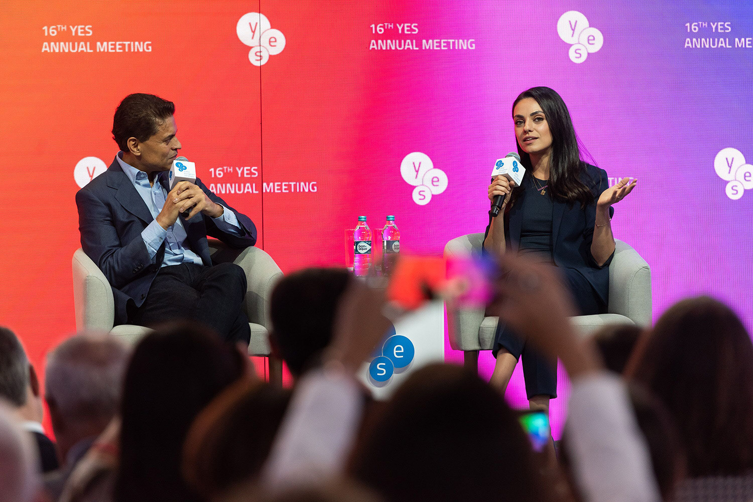 Mila Kunis as a special guest of event