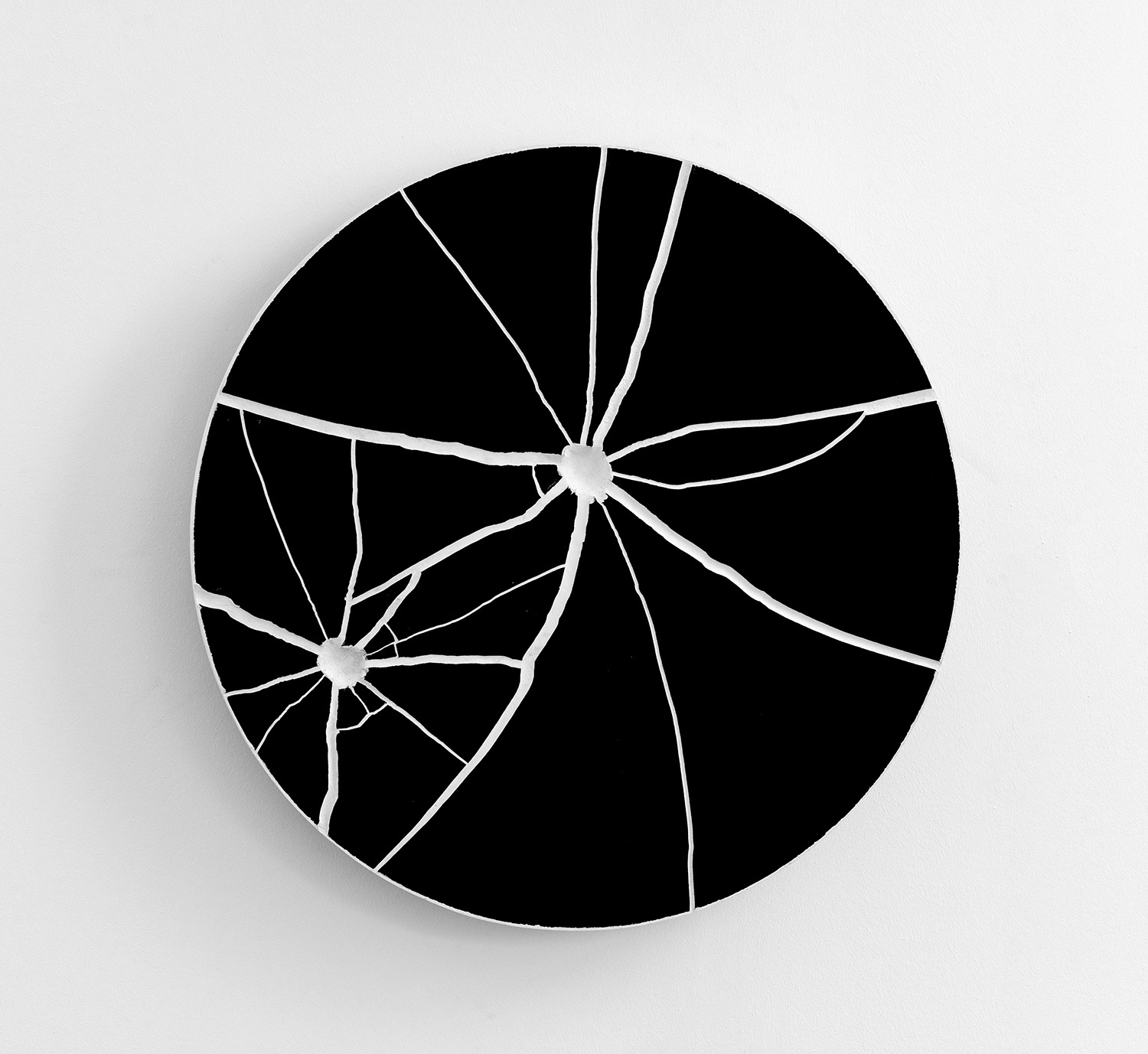 Zhanna Kadyrova From the Shots series, 2023 Porcelain stoneware, cement, wood