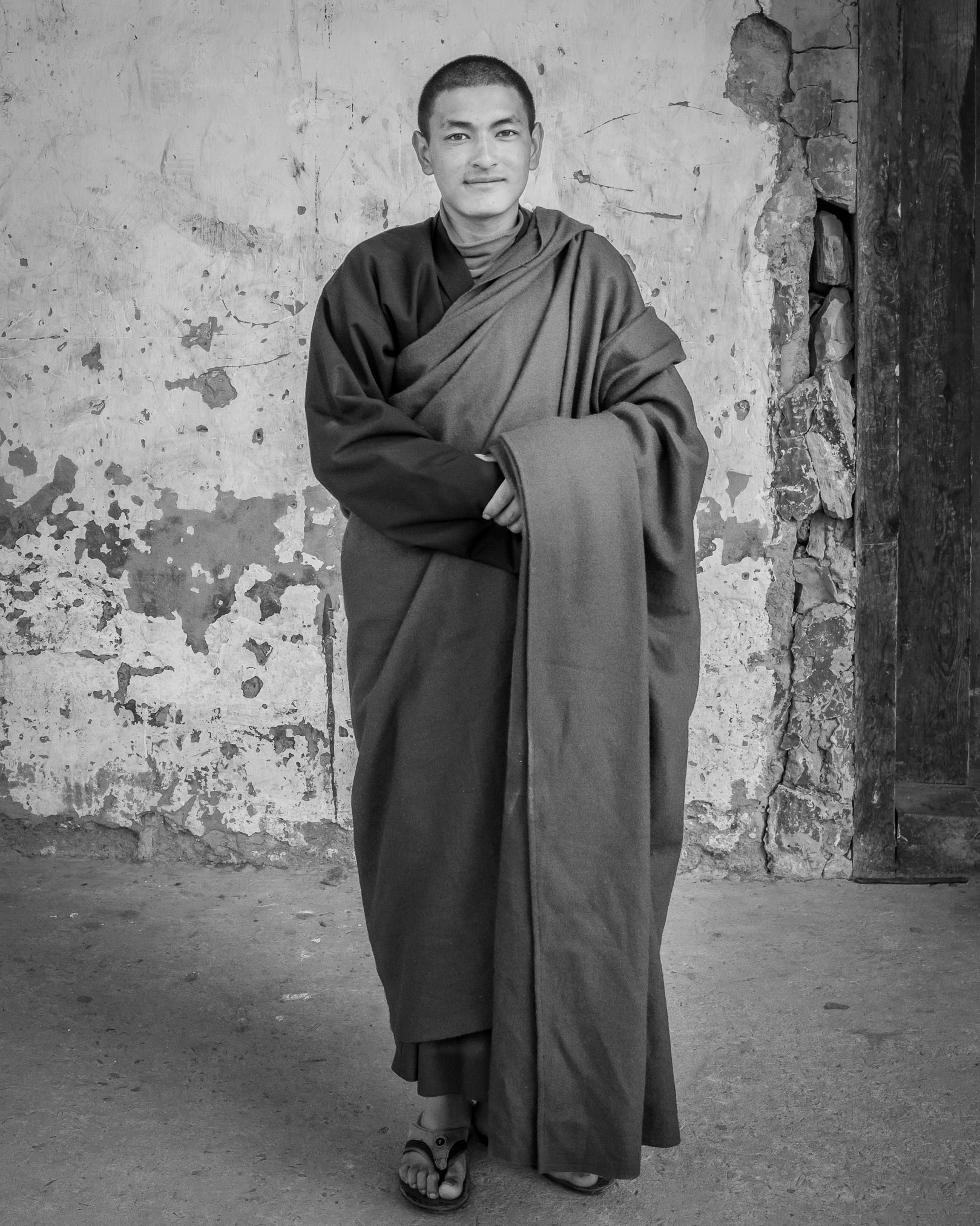 Bhutan / Gangtey valley: Gangteng Monastery