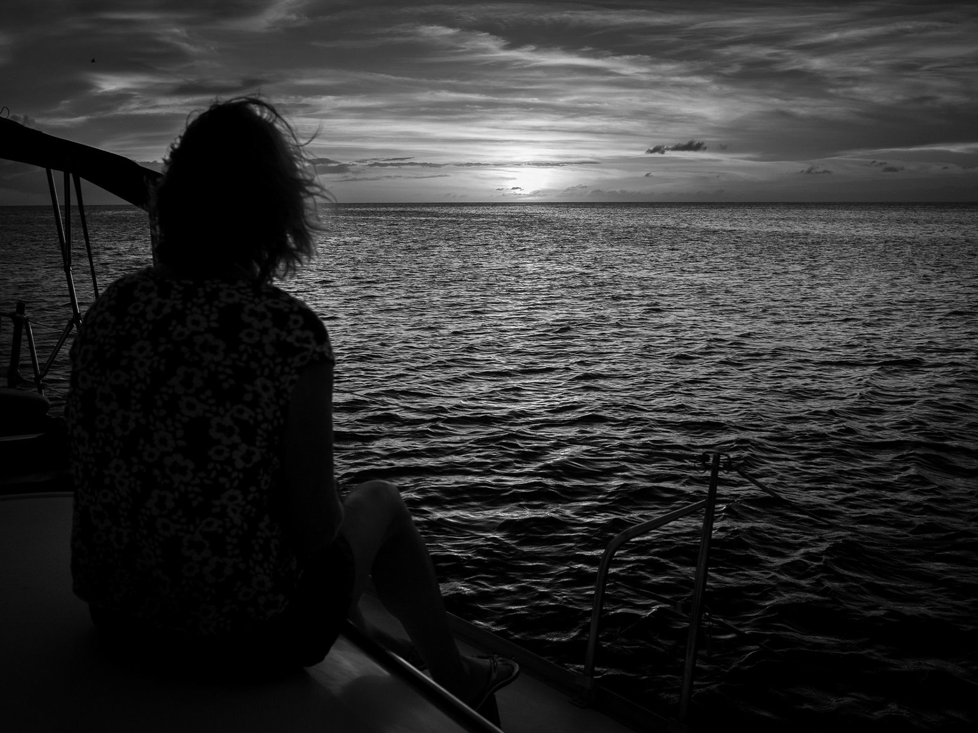 St. Lucia: Soufriere: Sunset