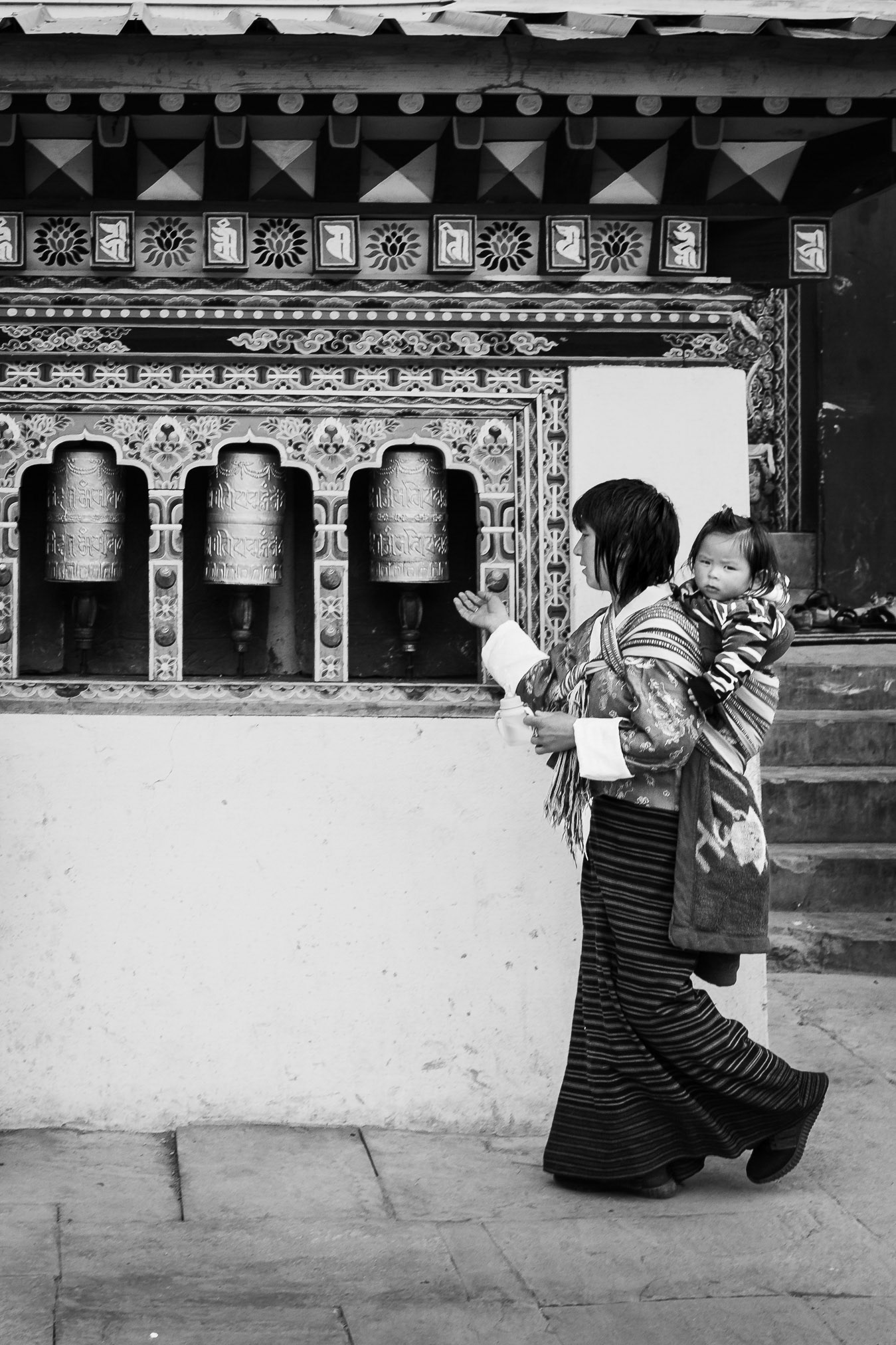 Bhutan / Gangtey valley: Gangteng Monastery