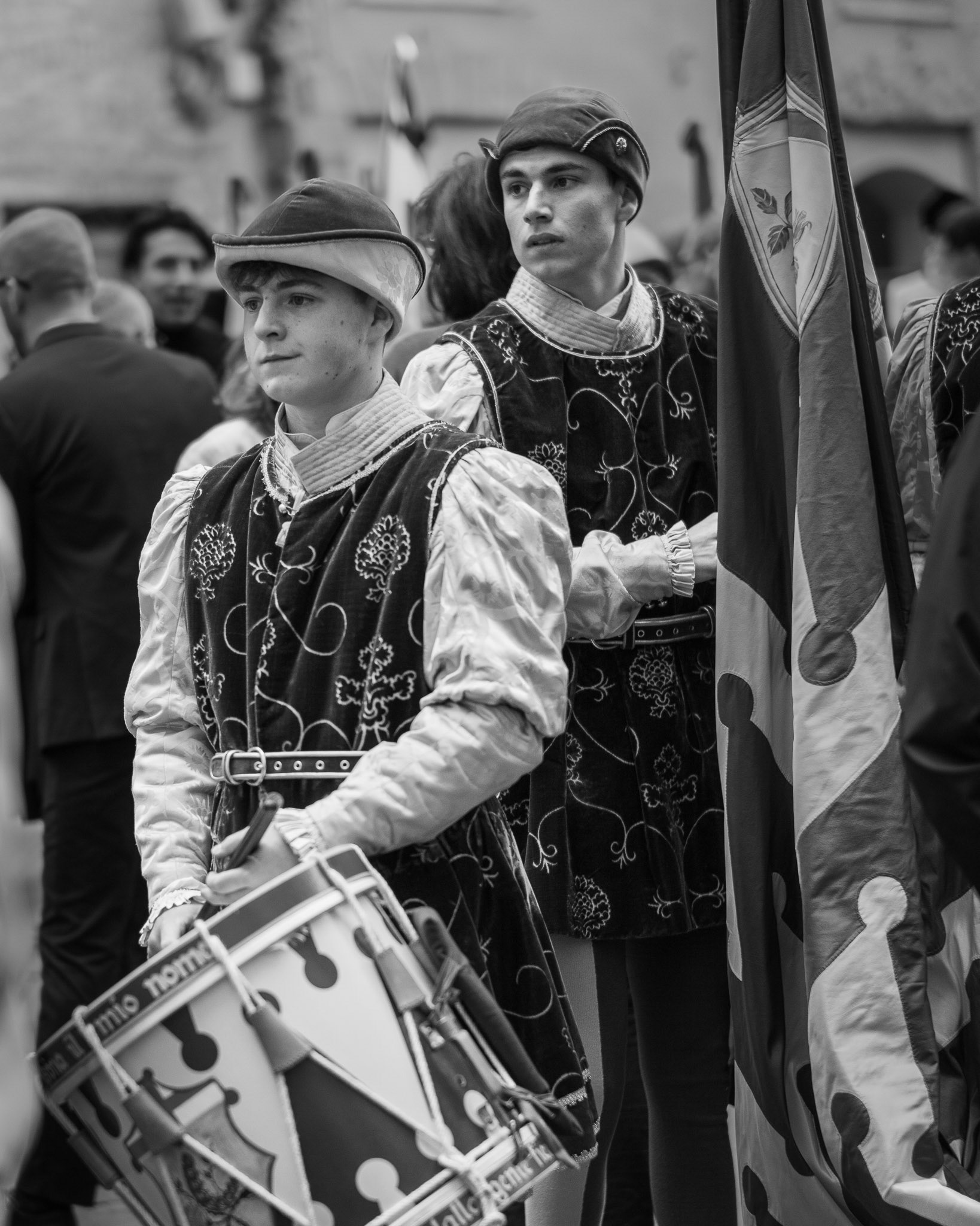Italy, Siena. Contrade.