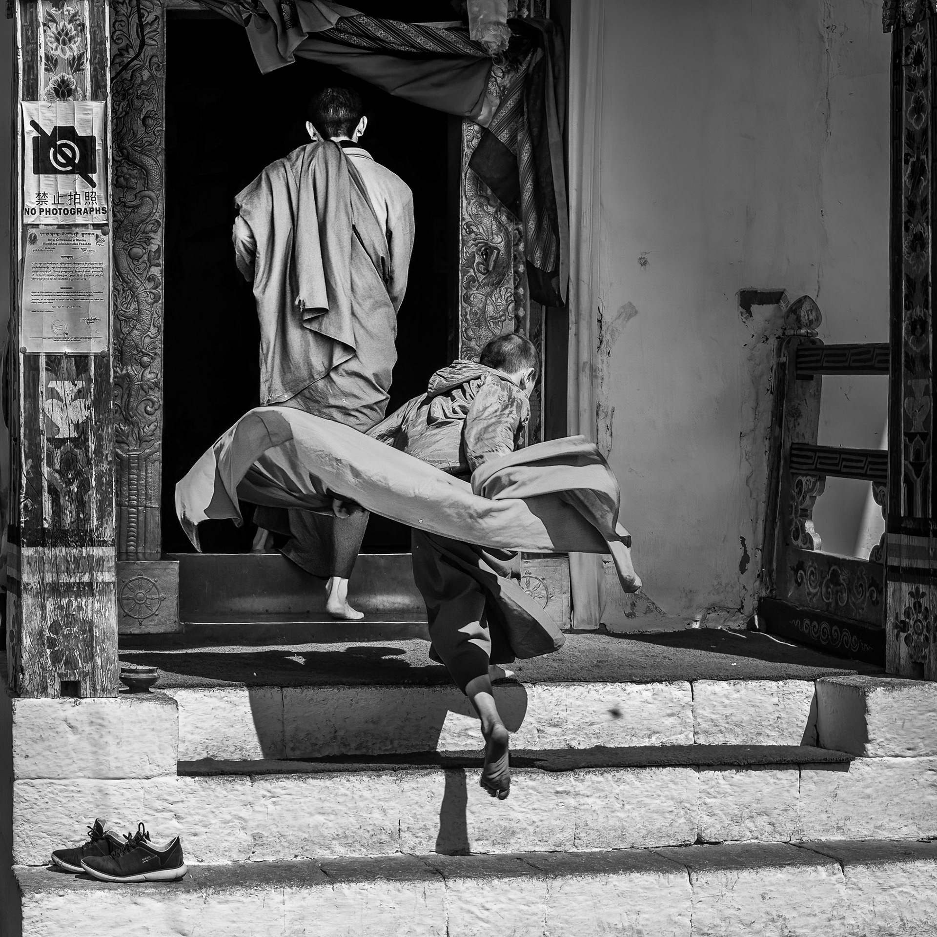Bhutan / Gangtey valley: Chimi Lhakhang Temple